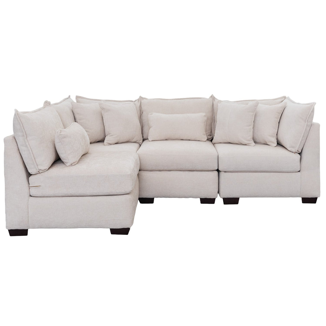 Atlas Modular Sectional In Ivory (Configurable)