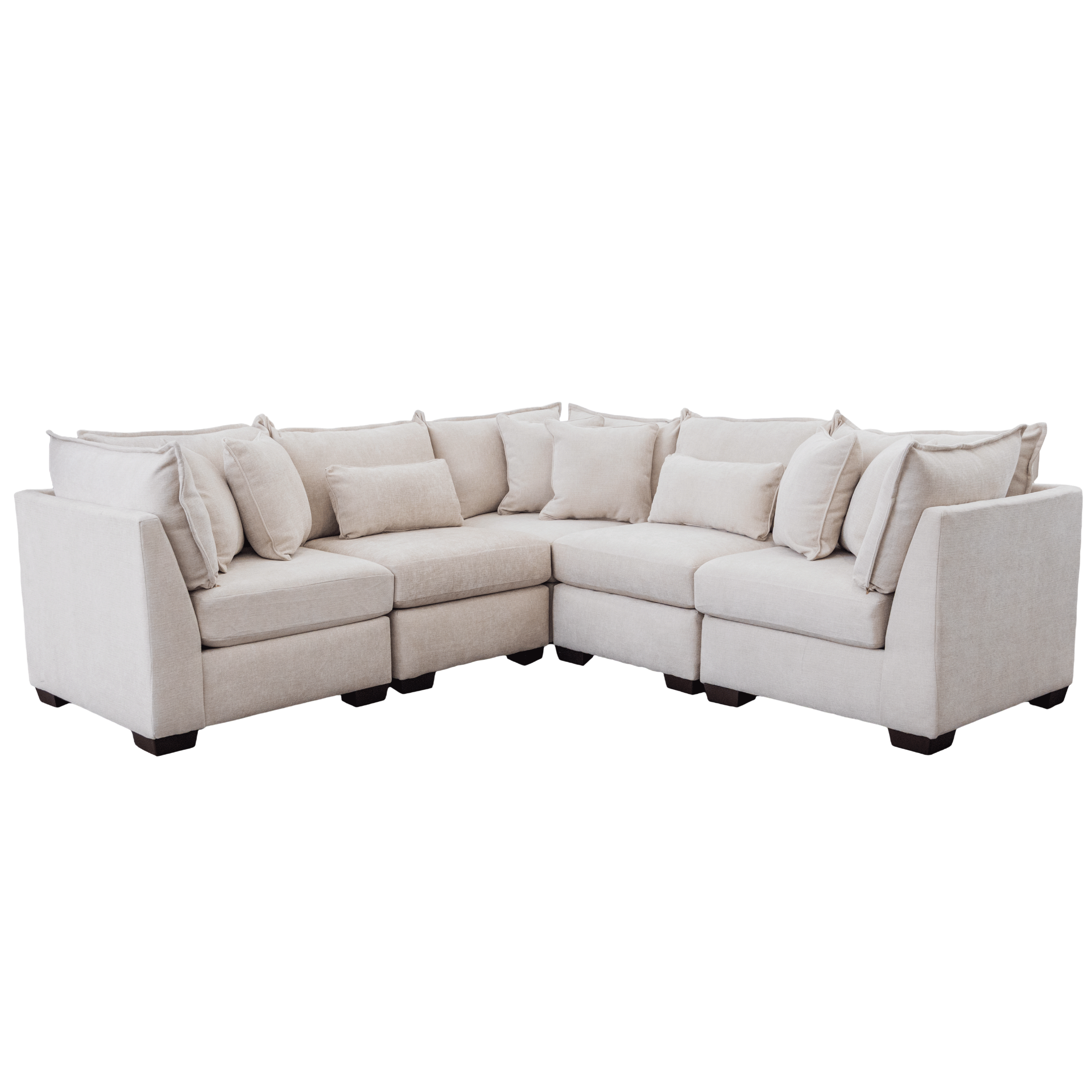 Atlas Modular Sectional In Ivory (Configurable)