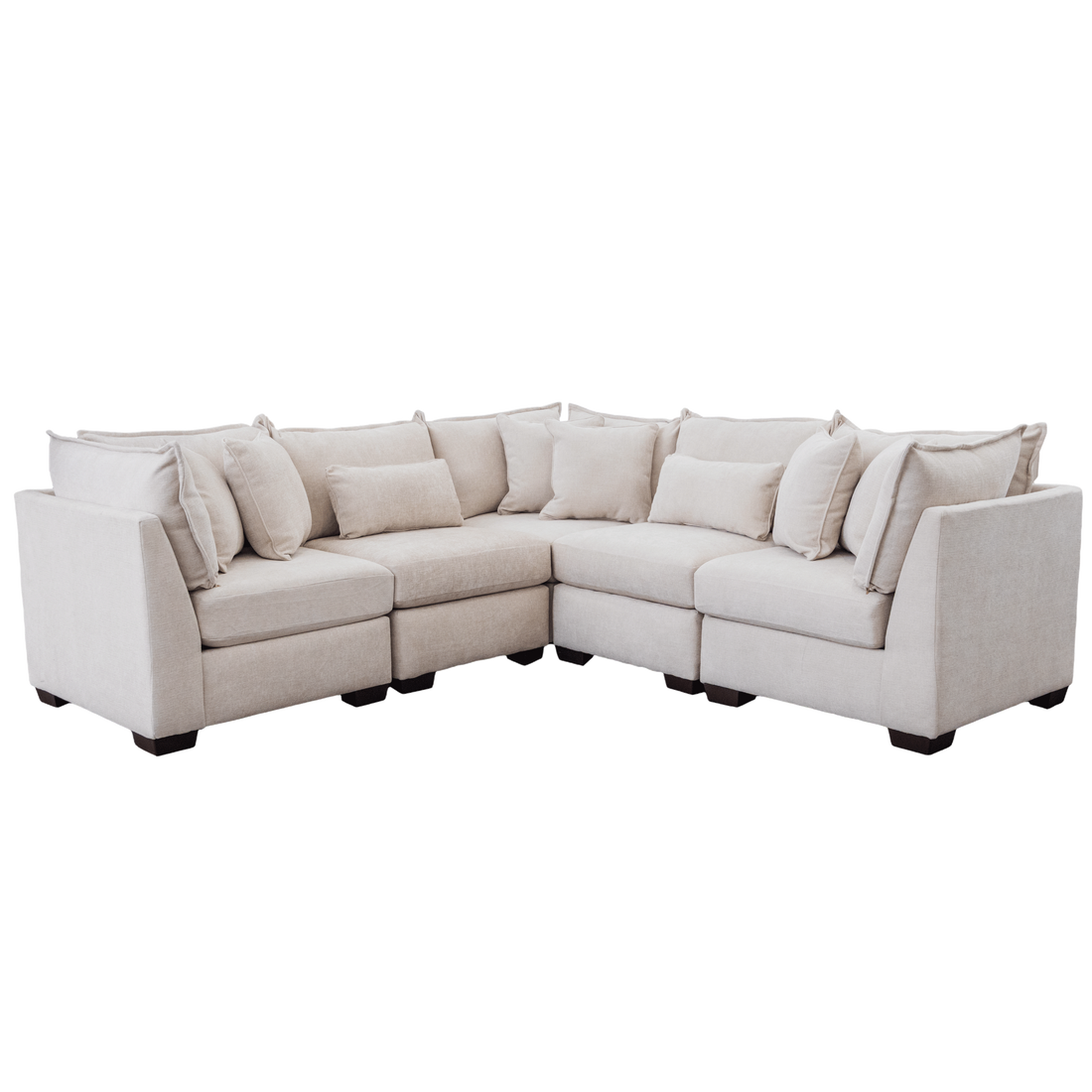 Atlas Modular Sectional In Ivory (Configurable)