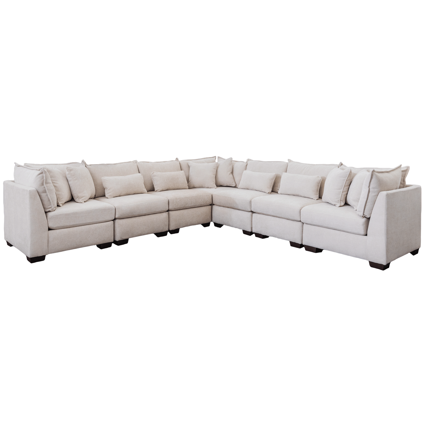 Atlas Modular Sectional In Ivory (Configurable)