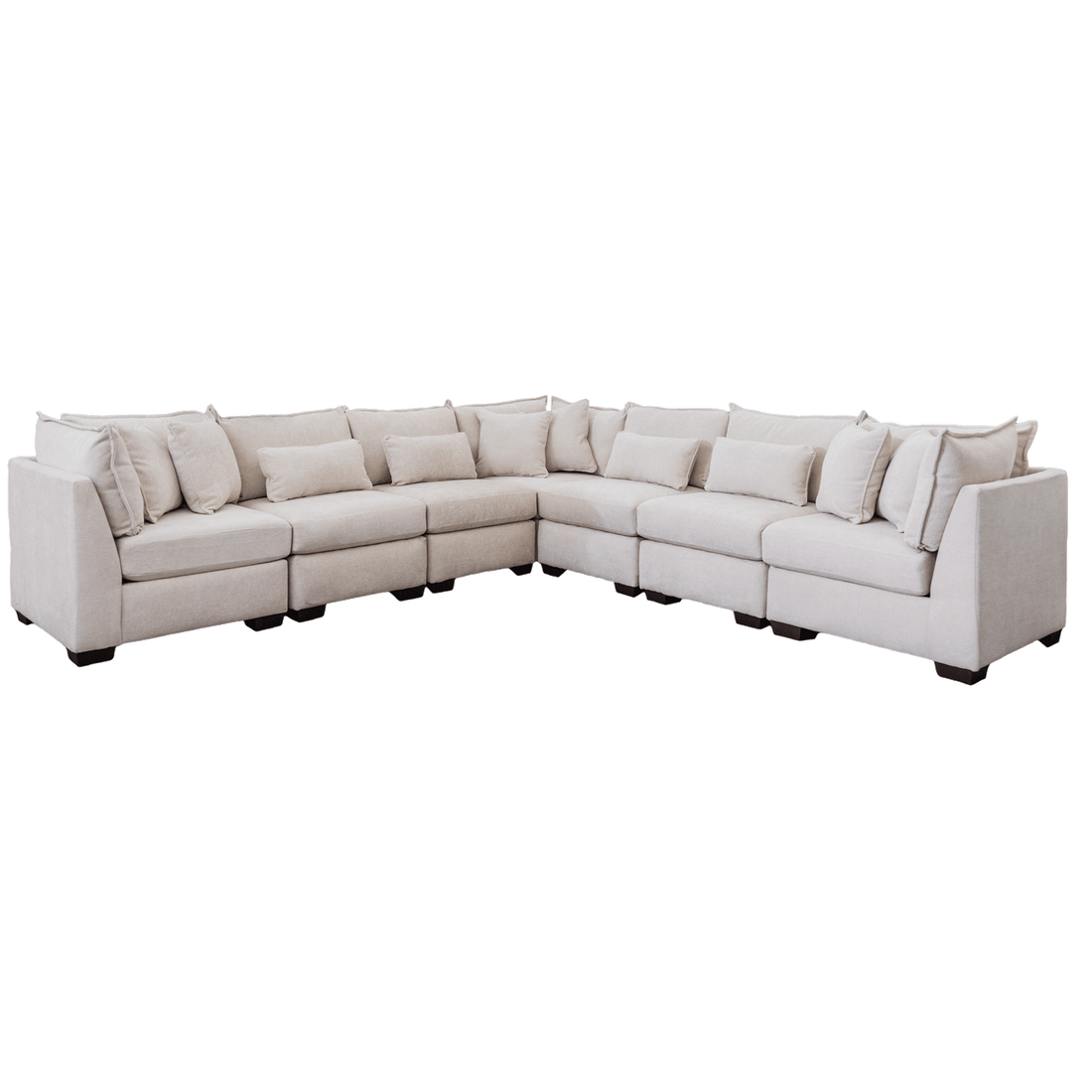 Atlas Modular Sectional In Ivory (Configurable)