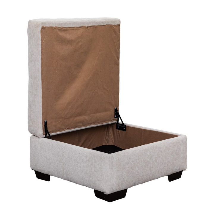 Atlas Modular Sectional in Ivory (Ottoman)