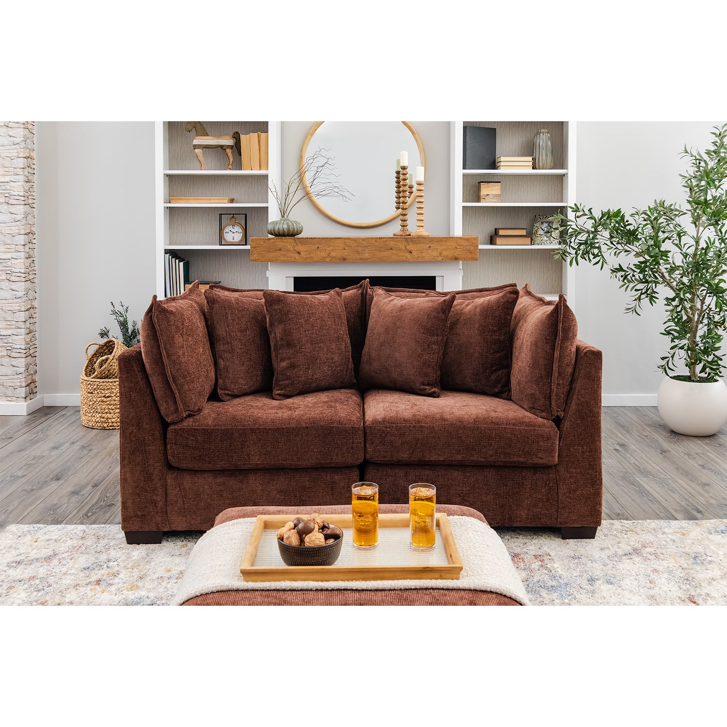 Atlas Modular Sectional In Rust (Configurable)