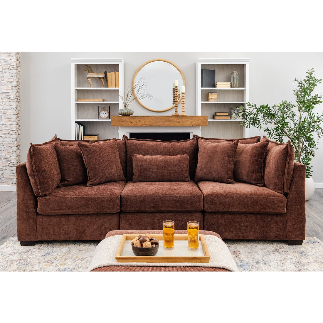 Atlas Modular Sectional In Rust (Configurable)