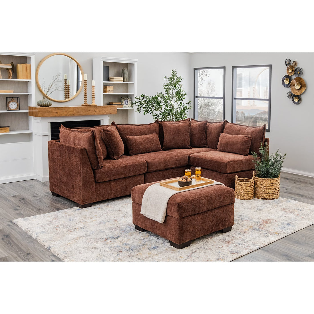 Atlas Modular Sectional In Rust (Configurable)