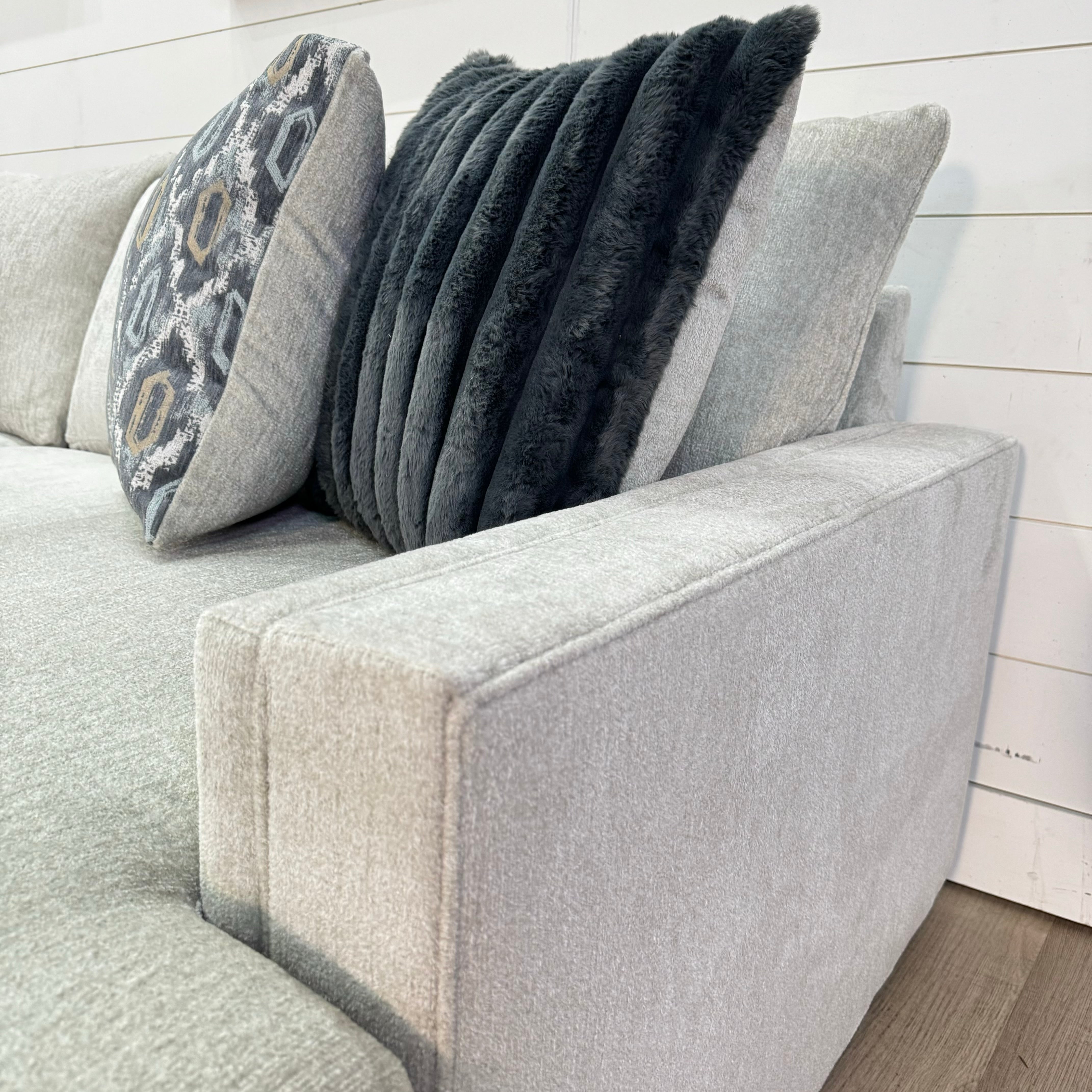 Harper Cream U Shape Reversible Chaise Sectional