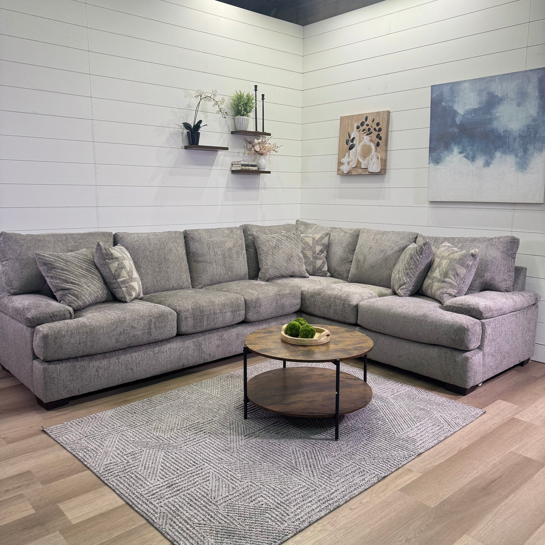 Mammoth Sectional Sofa In Taupe