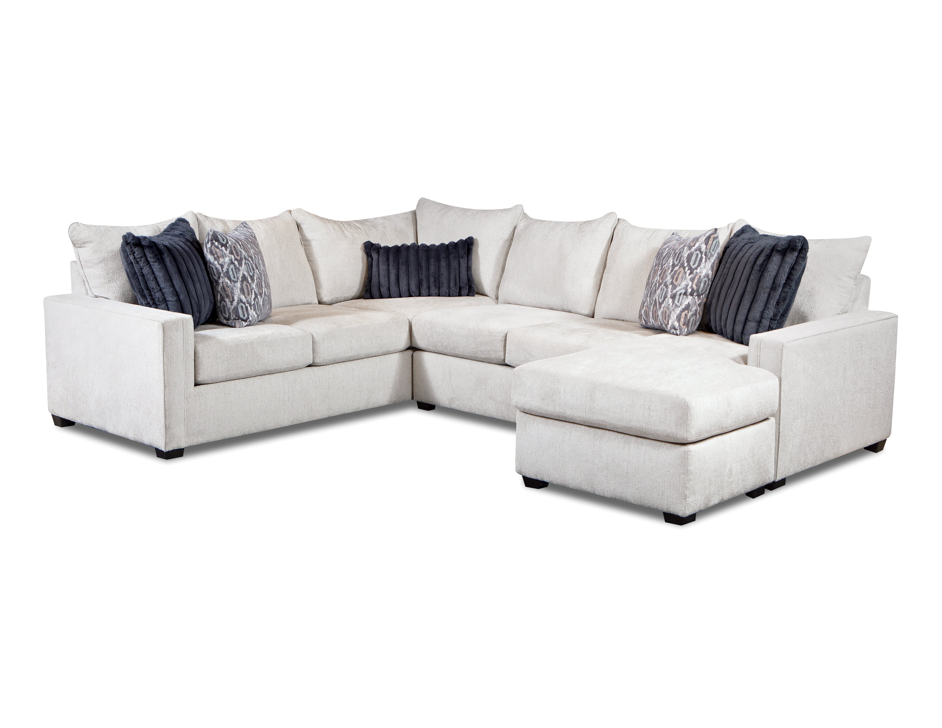 Harper U Shape Sectional Cream