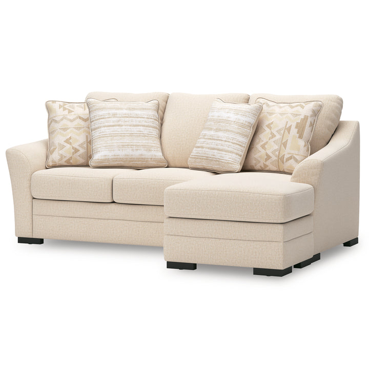 Chloe Sofa Chaise In Jute (Optional Queen Sleeper)