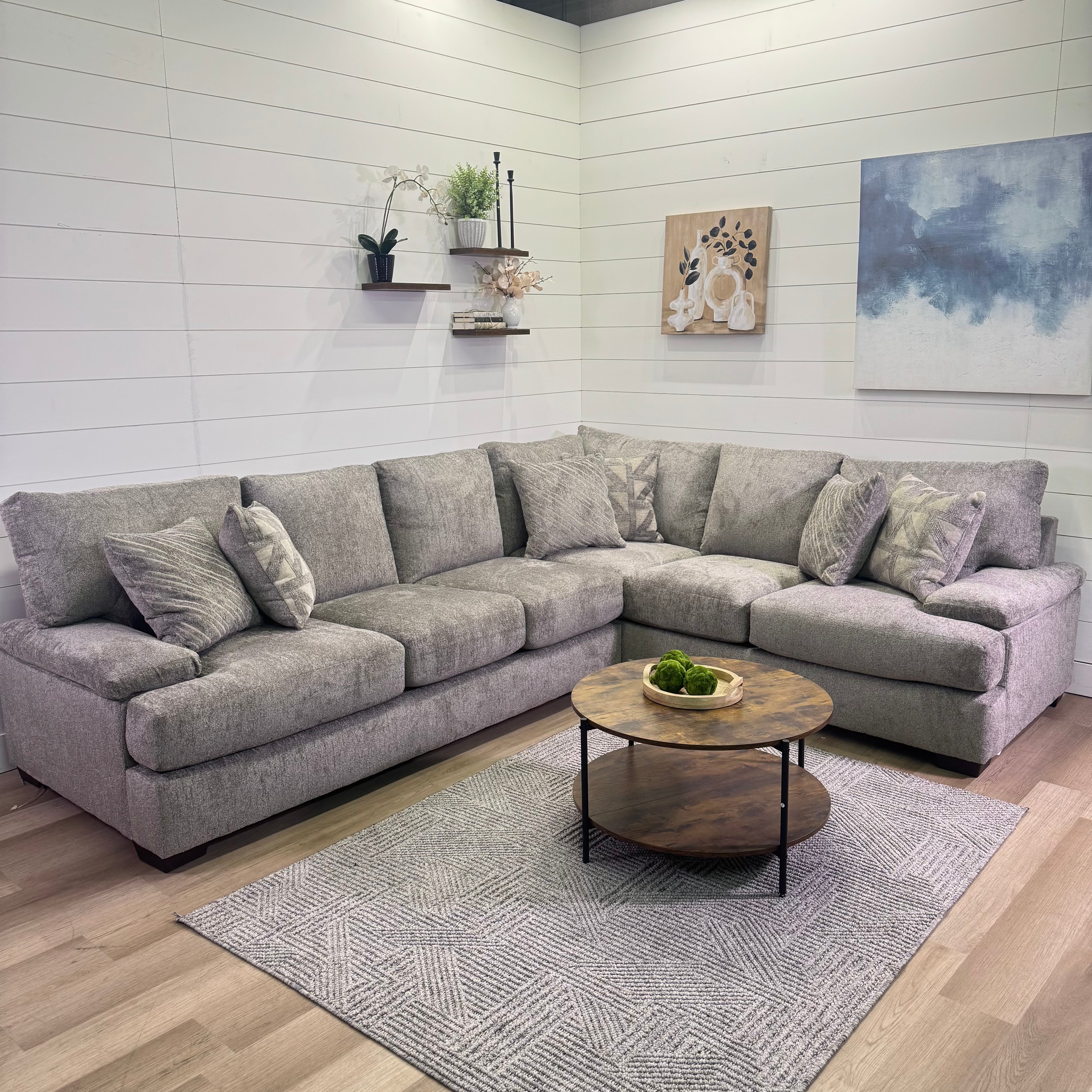 Mammoth Sectional Sofa In Taupe