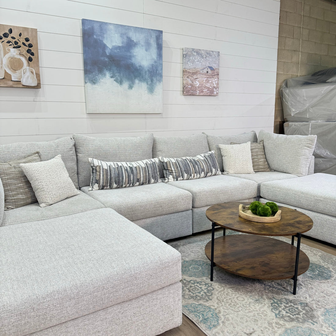 Bennet Modular “Double Trouble” 6 Piece Sectional