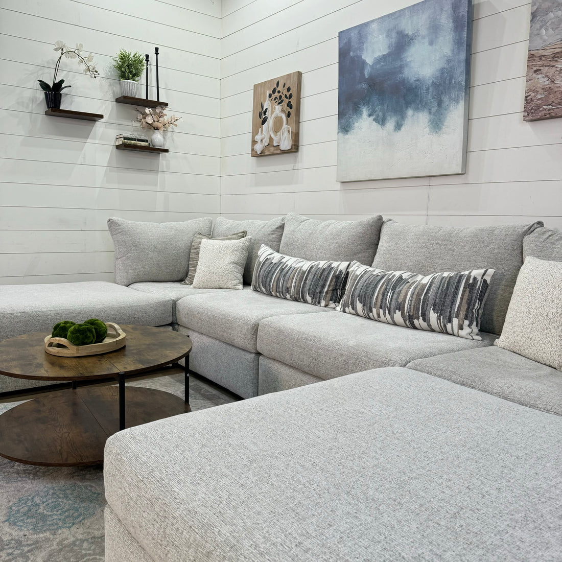 Bennet Modular “Double Trouble” 6 Piece Sectional