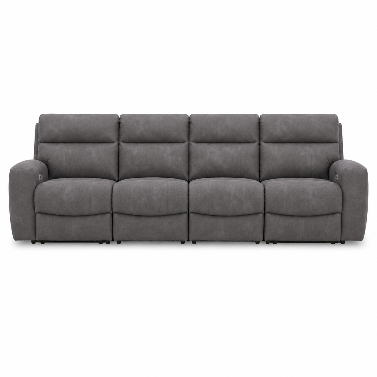 Canyon Modular Reclining Sectional In Slate (Customizable)