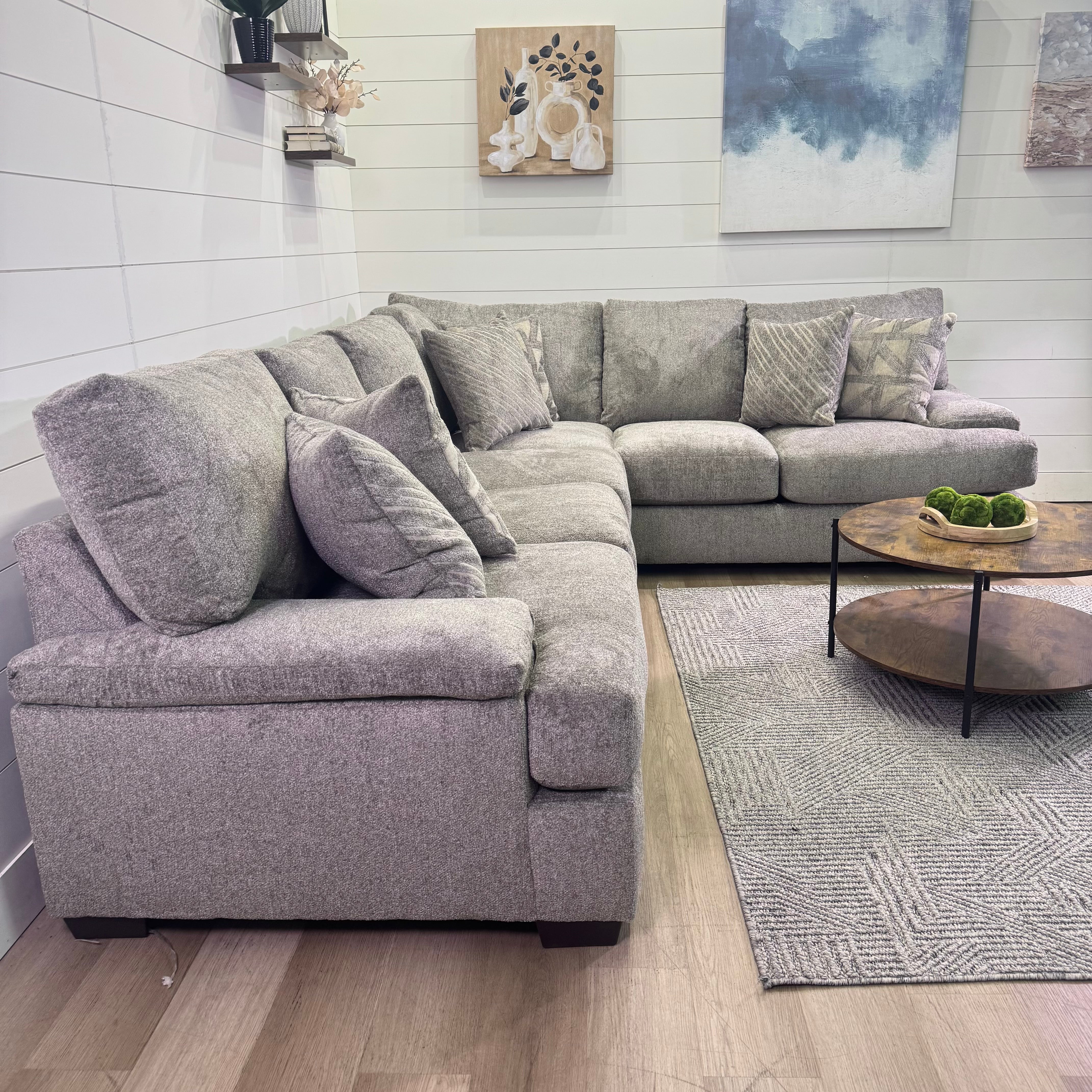 Mammoth Sectional Sofa In Taupe
