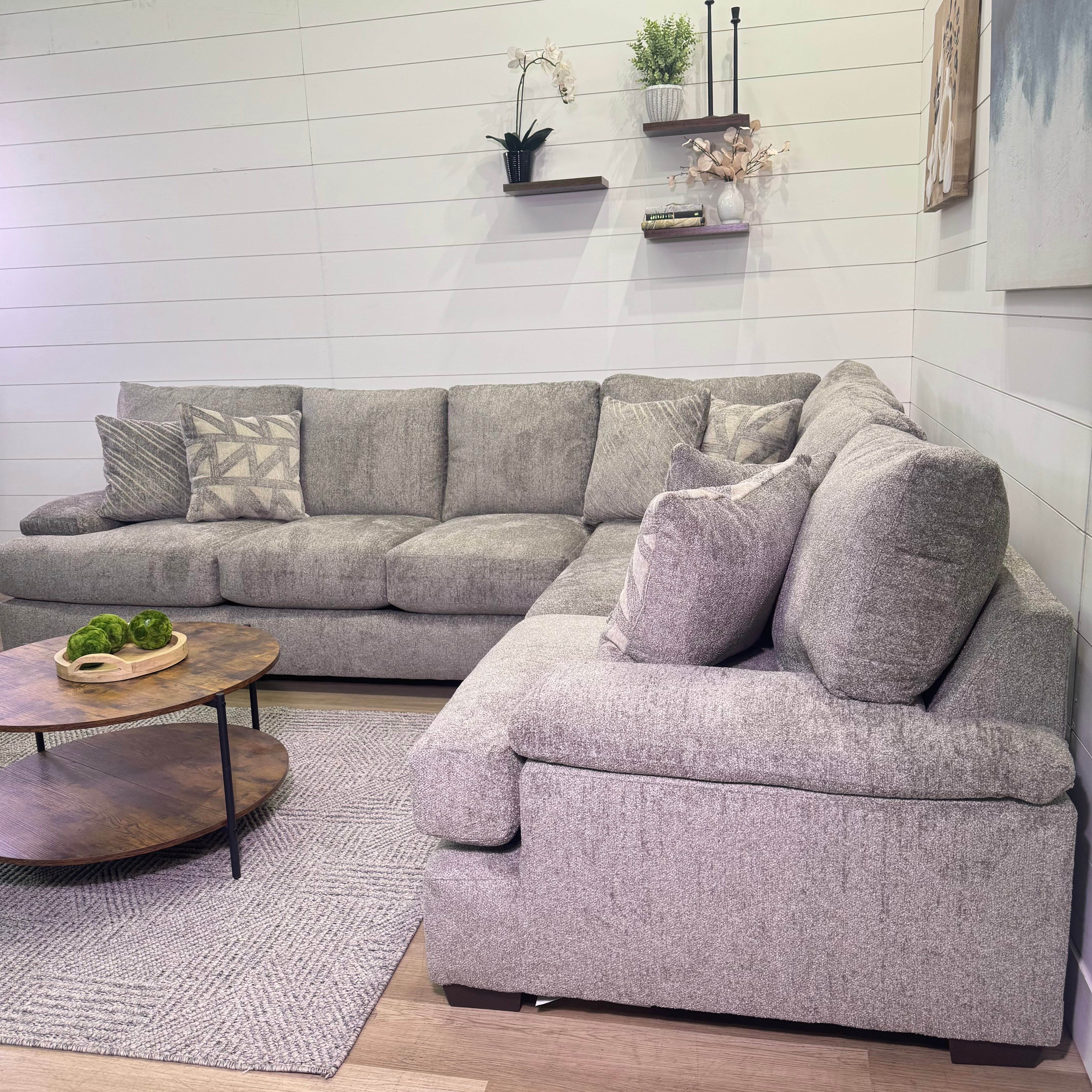 Mammoth Sectional Sofa In Taupe