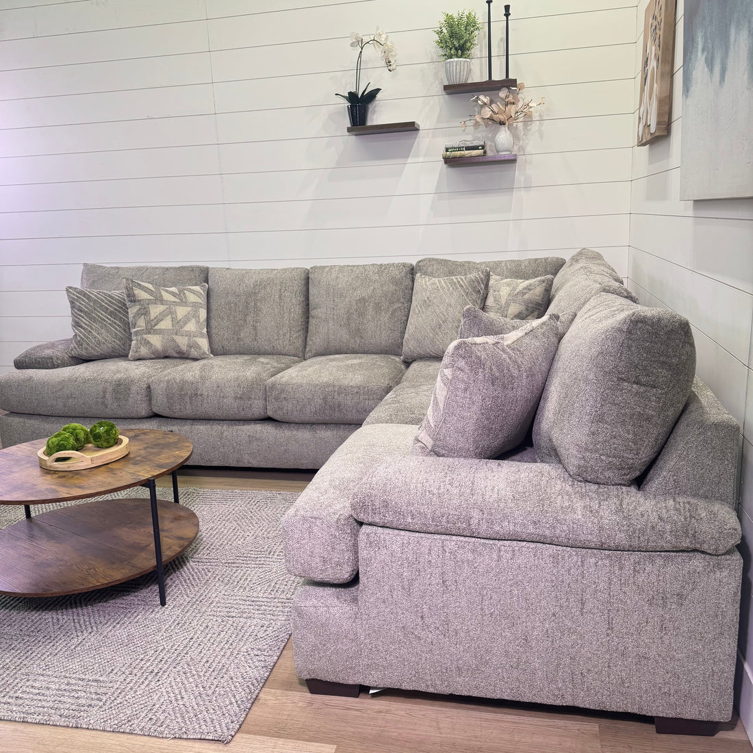 Mammoth Sectional Sofa In Taupe