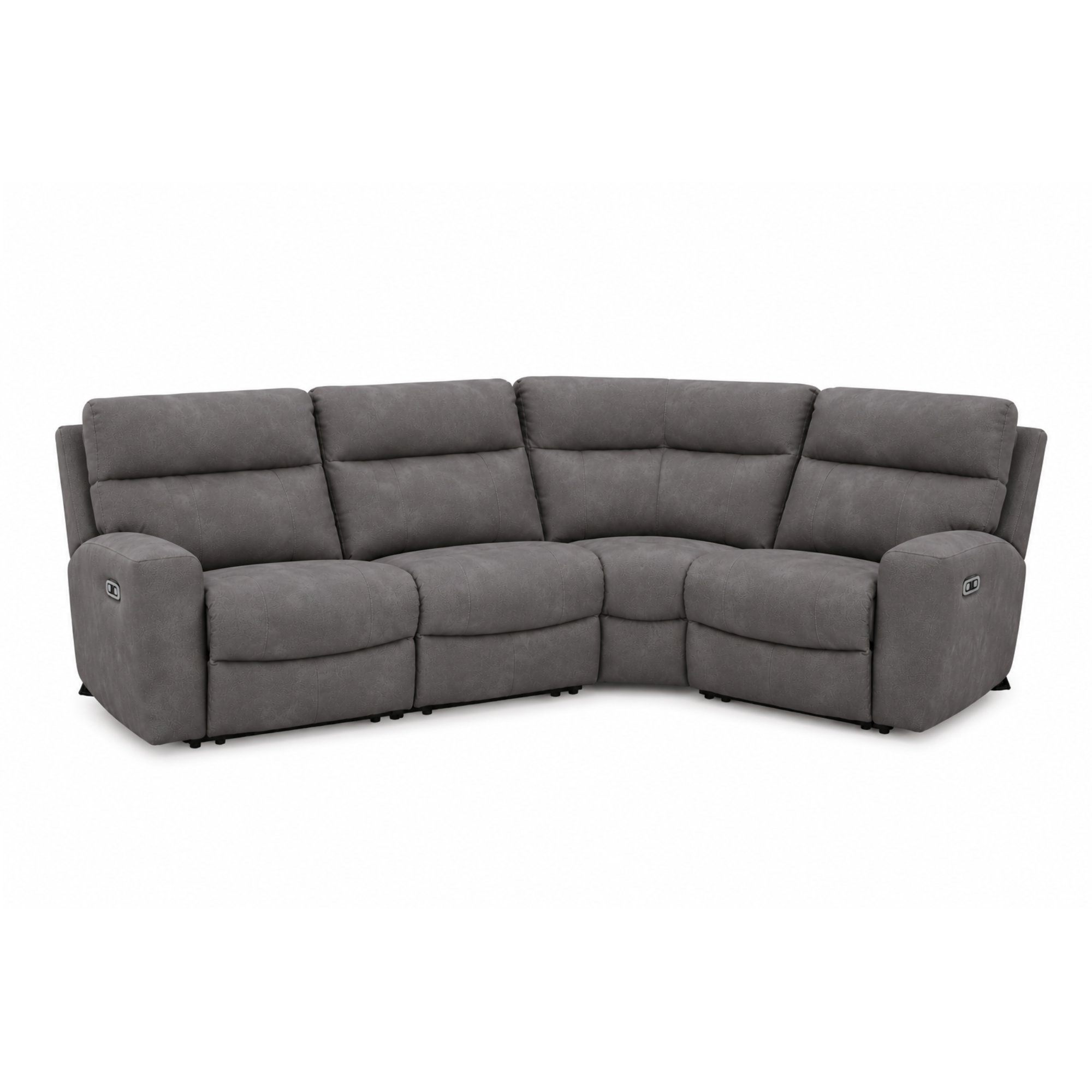 Canyon Modular Reclining Sectional In Slate (Customizable)