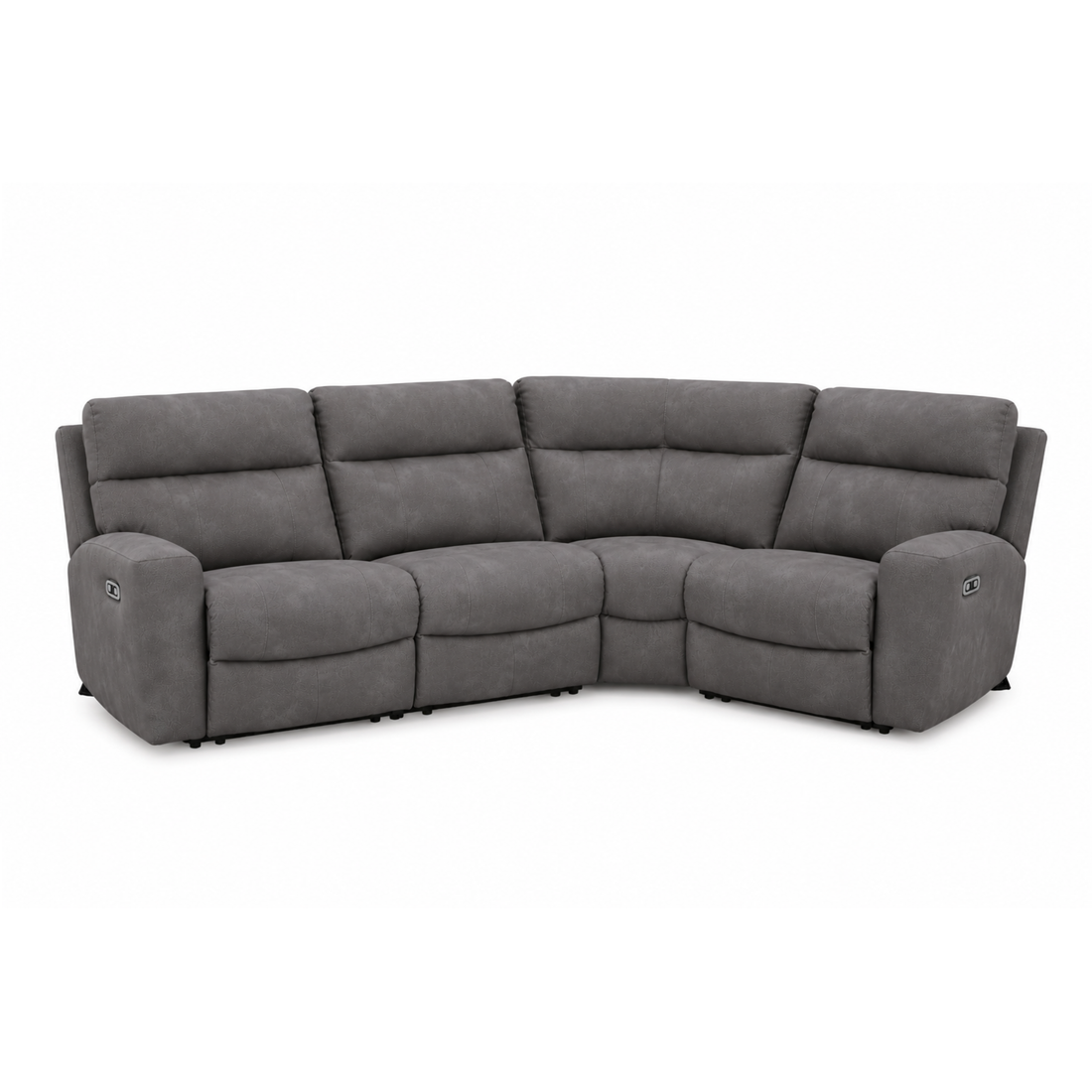 Canyon Modular Reclining Sectional In Slate (Customizable)