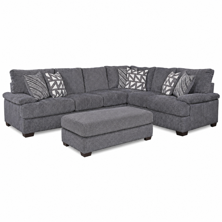Mammoth Charcoal Sectional Sofa