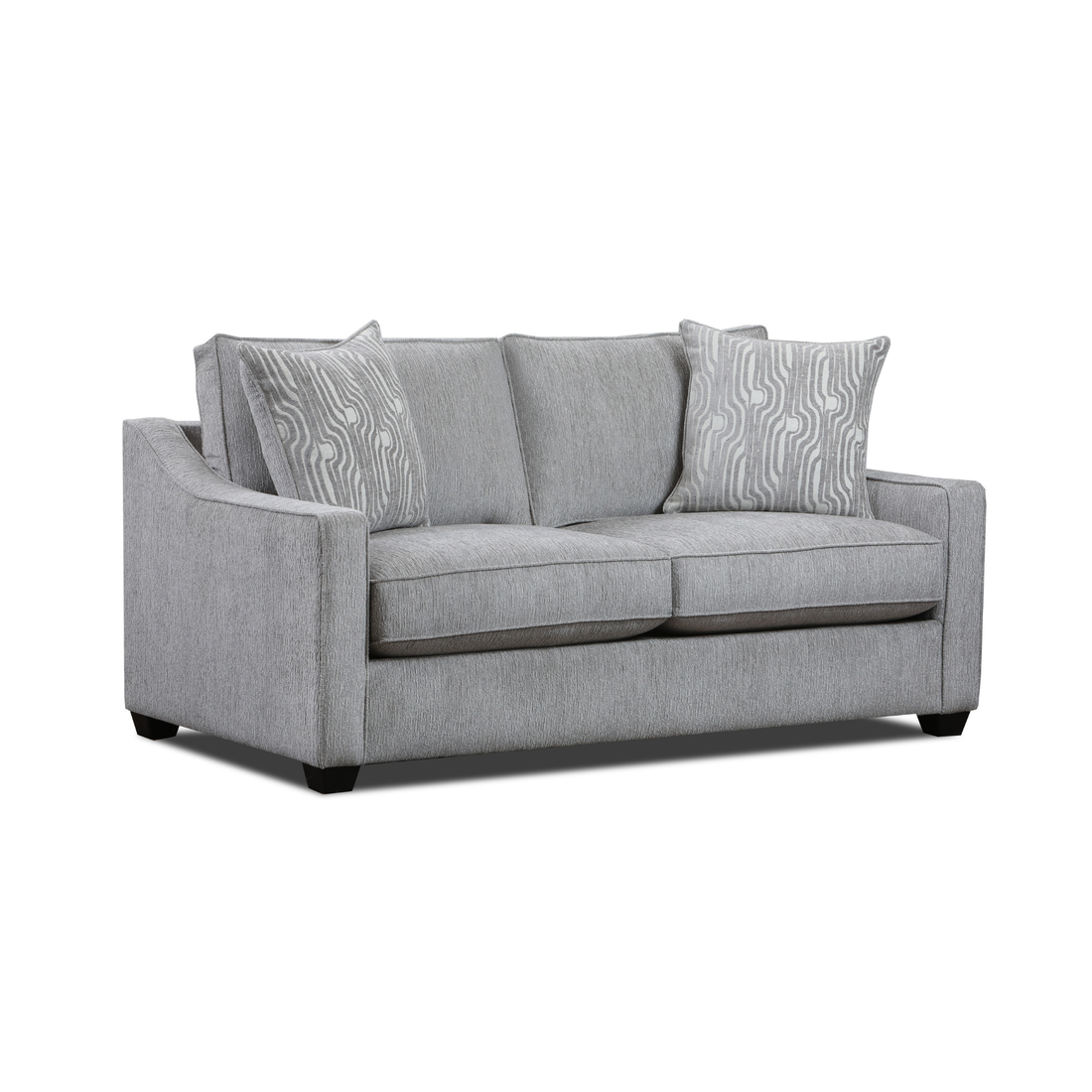Michigan Gray Loveseat