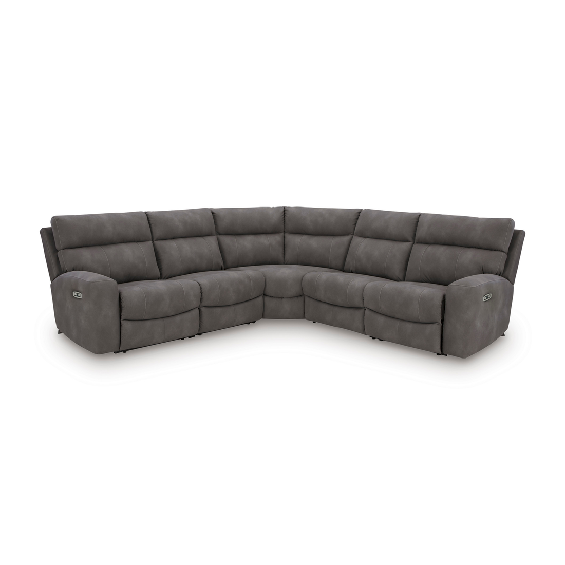 Canyon Modular Reclining Sectional In Slate (Customizable)