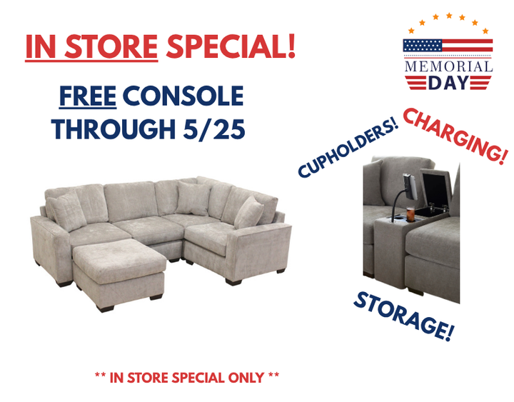 Haven Modular 4 Seat L Shape Sectional (Customizable)
