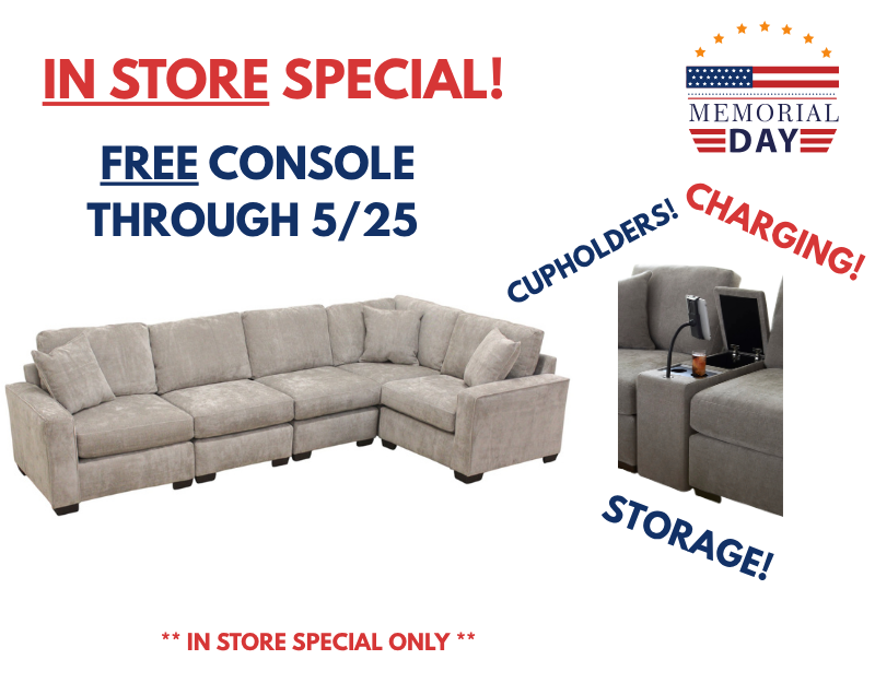 Haven Modular 5 Seat L Shape Sectional (Customizable)