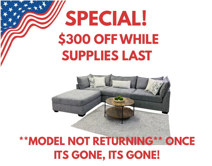 Lounge Modular 4 Piece Sectional