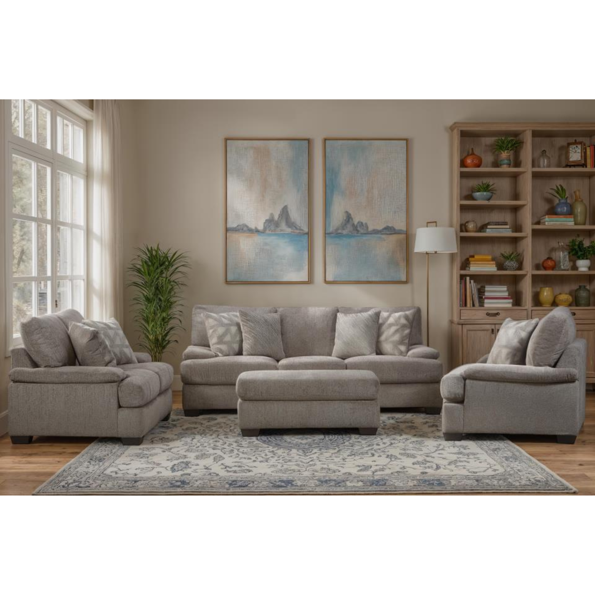 Mammoth Sofa In Cement
