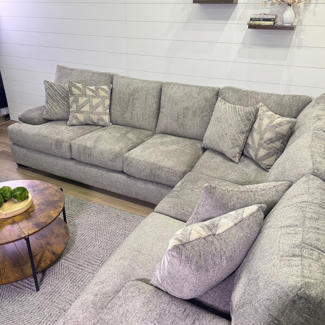 Mammoth Sectional Sofa In Taupe