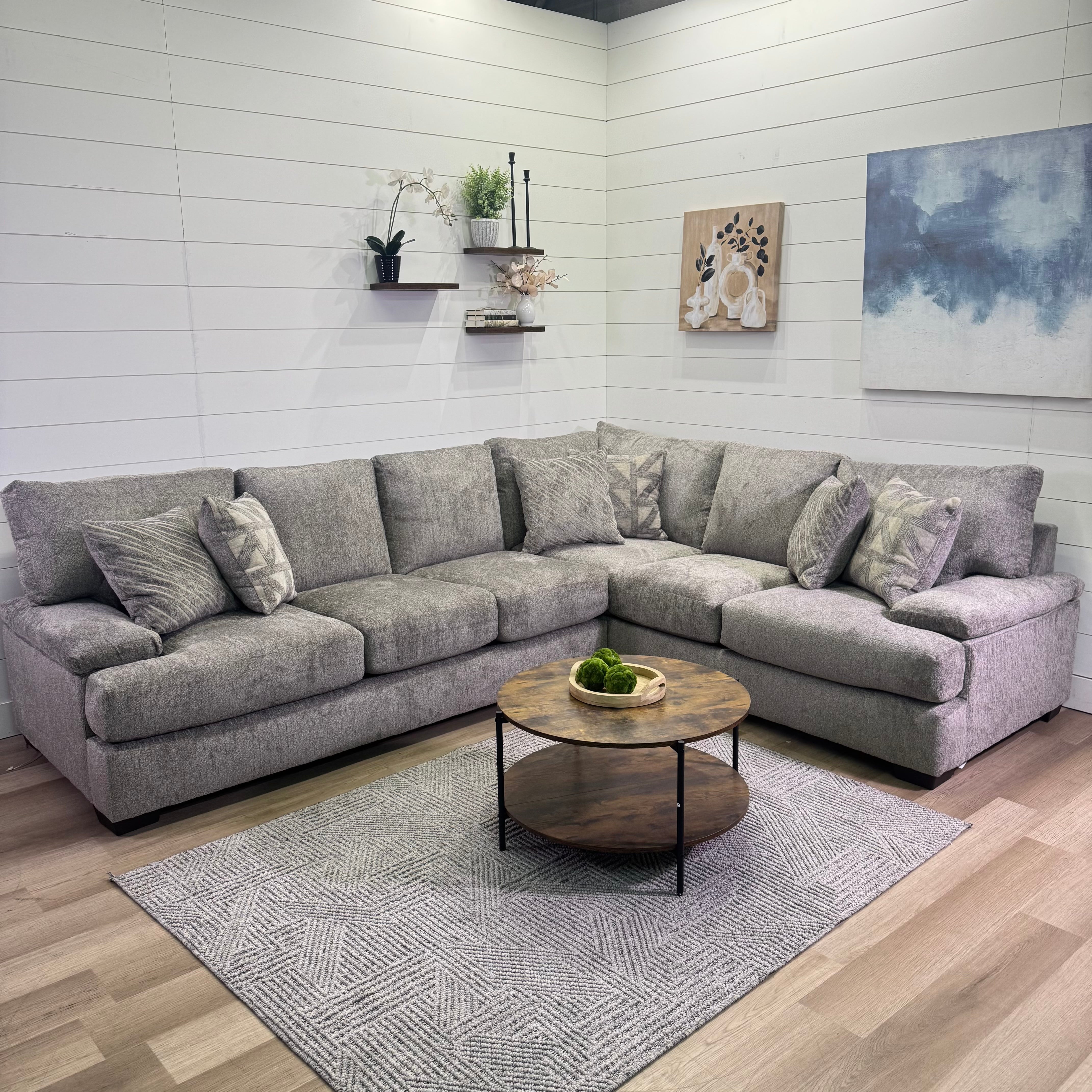 Mammoth Sectional Sofa In Taupe
