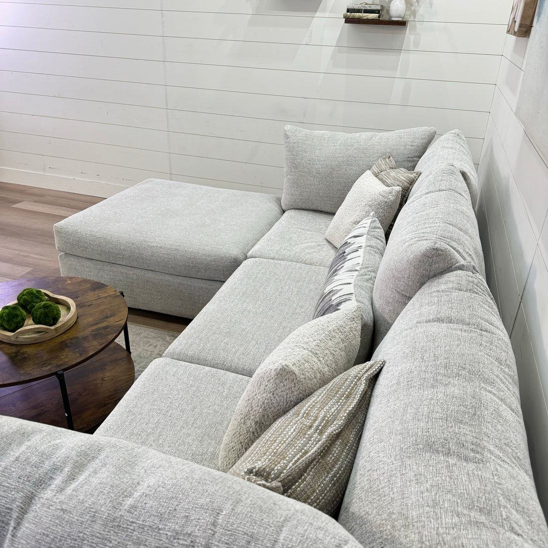 Bennet Modular 4 Piece Cream Sectional Sofa