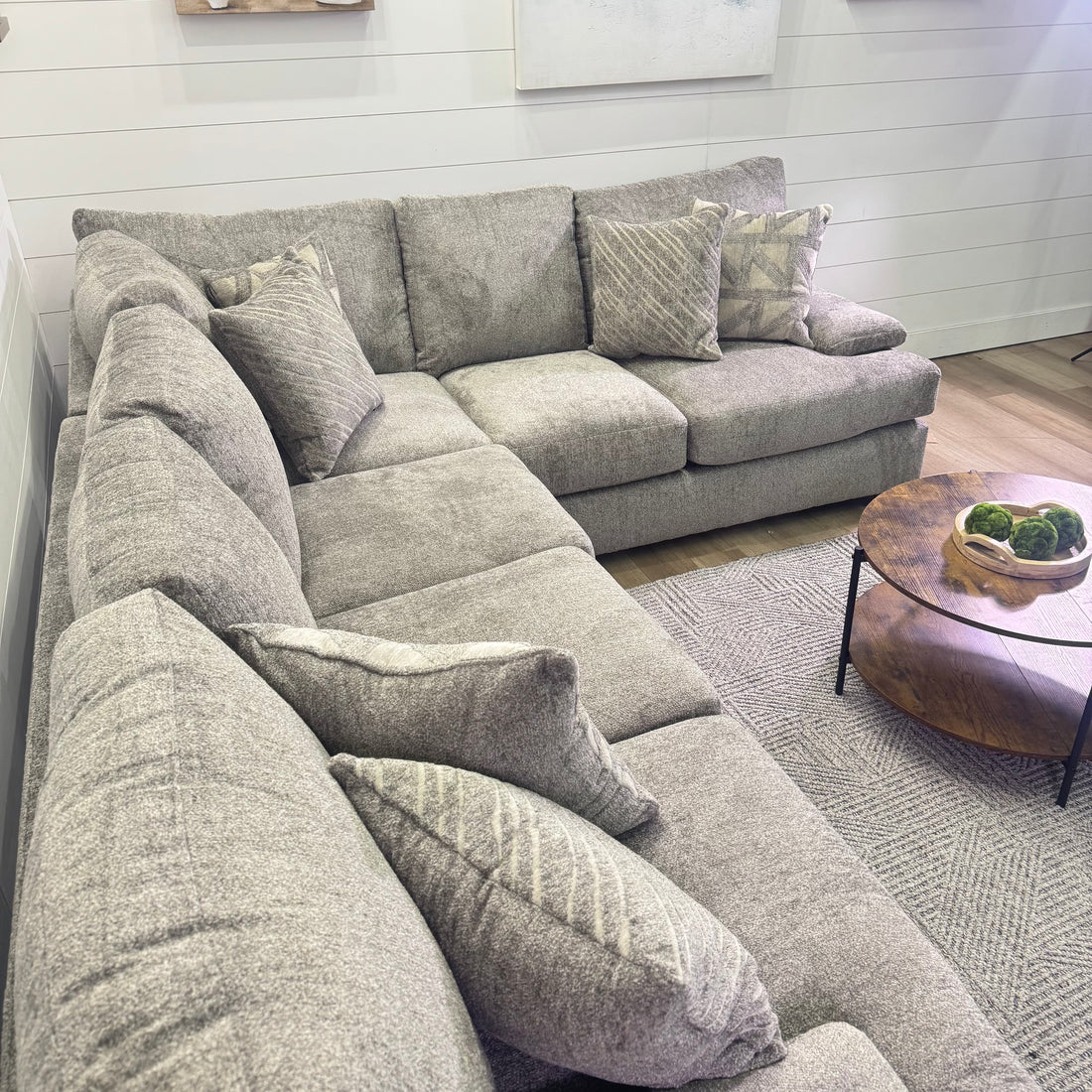 Mammoth Sectional Sofa In Taupe
