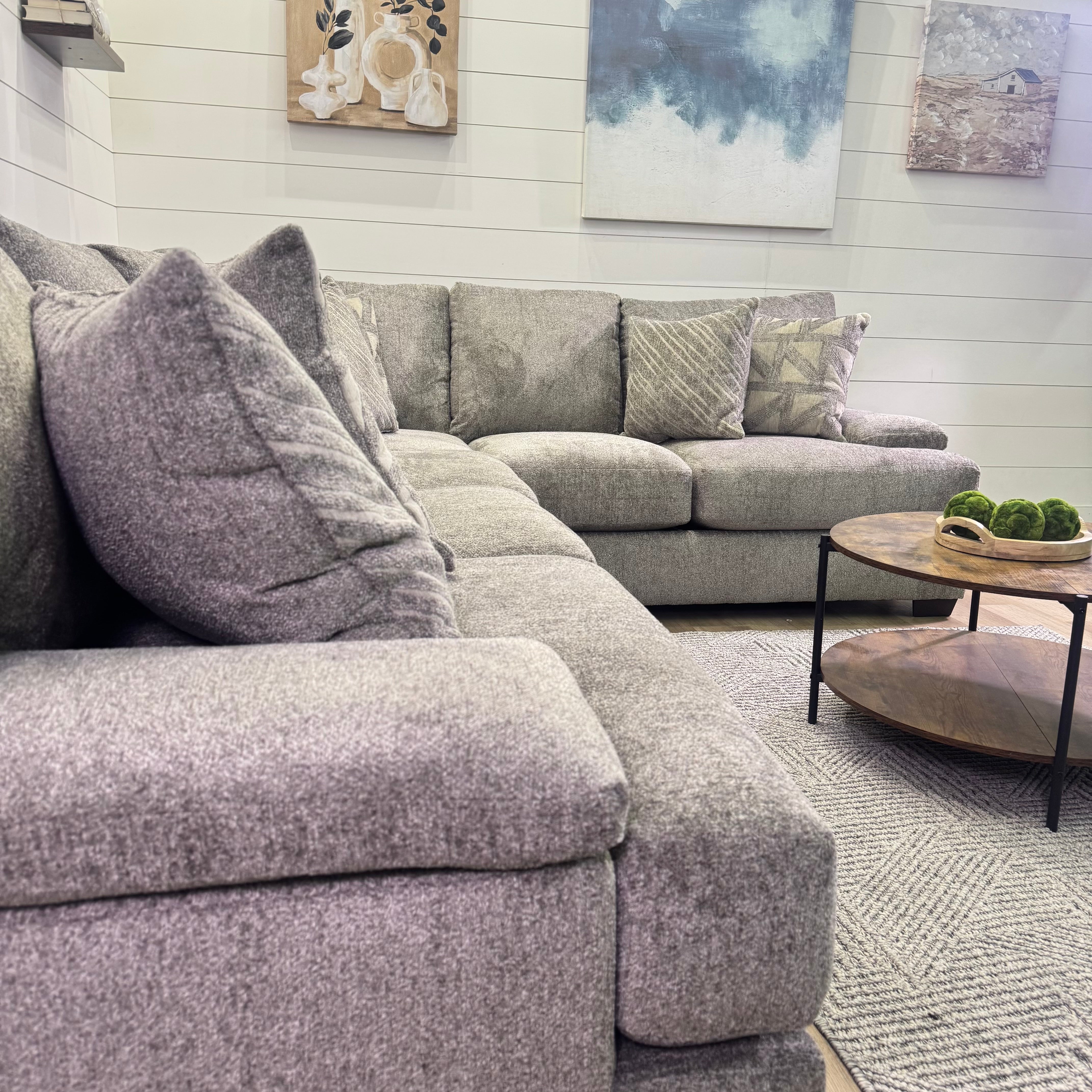 Mammoth Sectional Sofa In Taupe