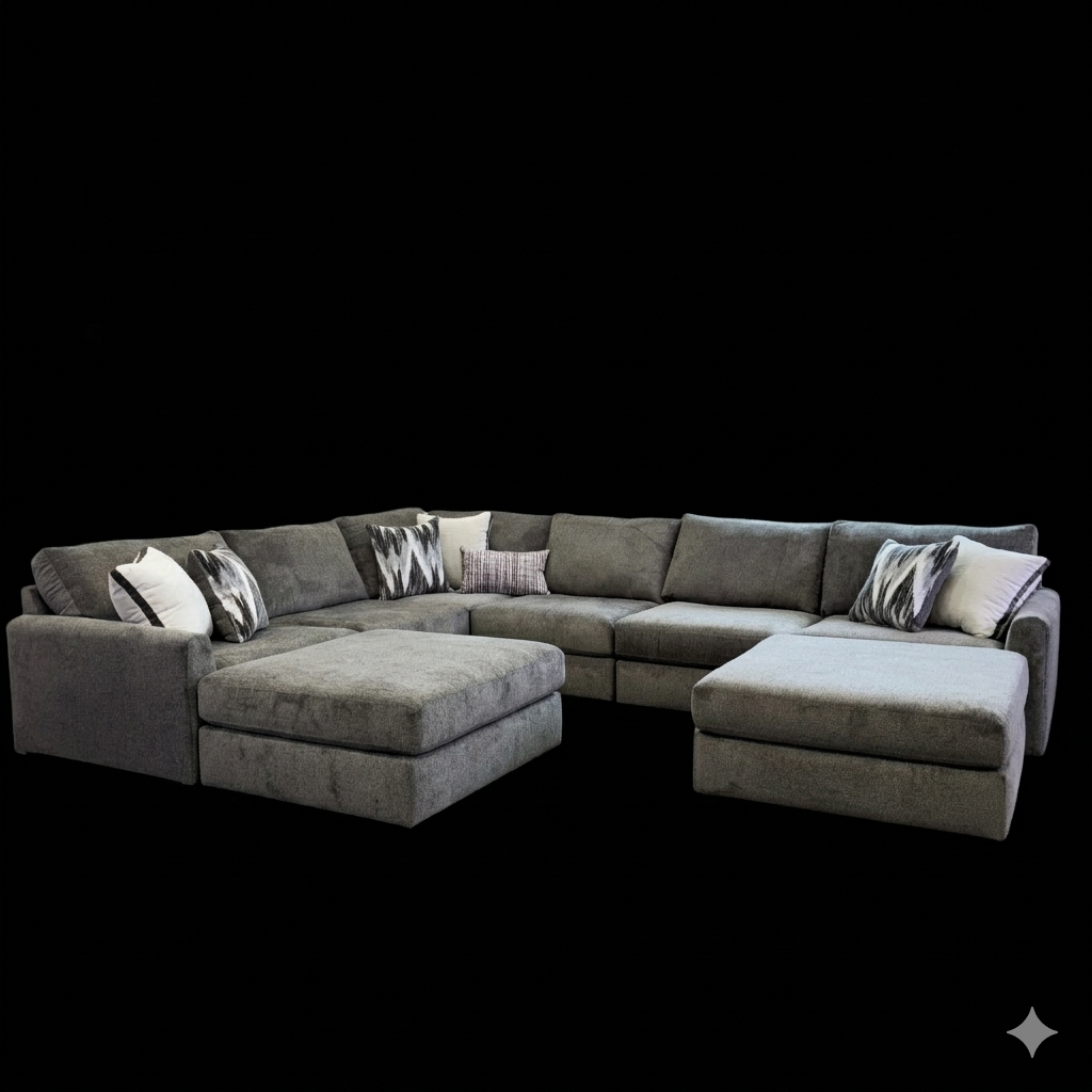 Avery Modular 6 Seat Sectional Sofa