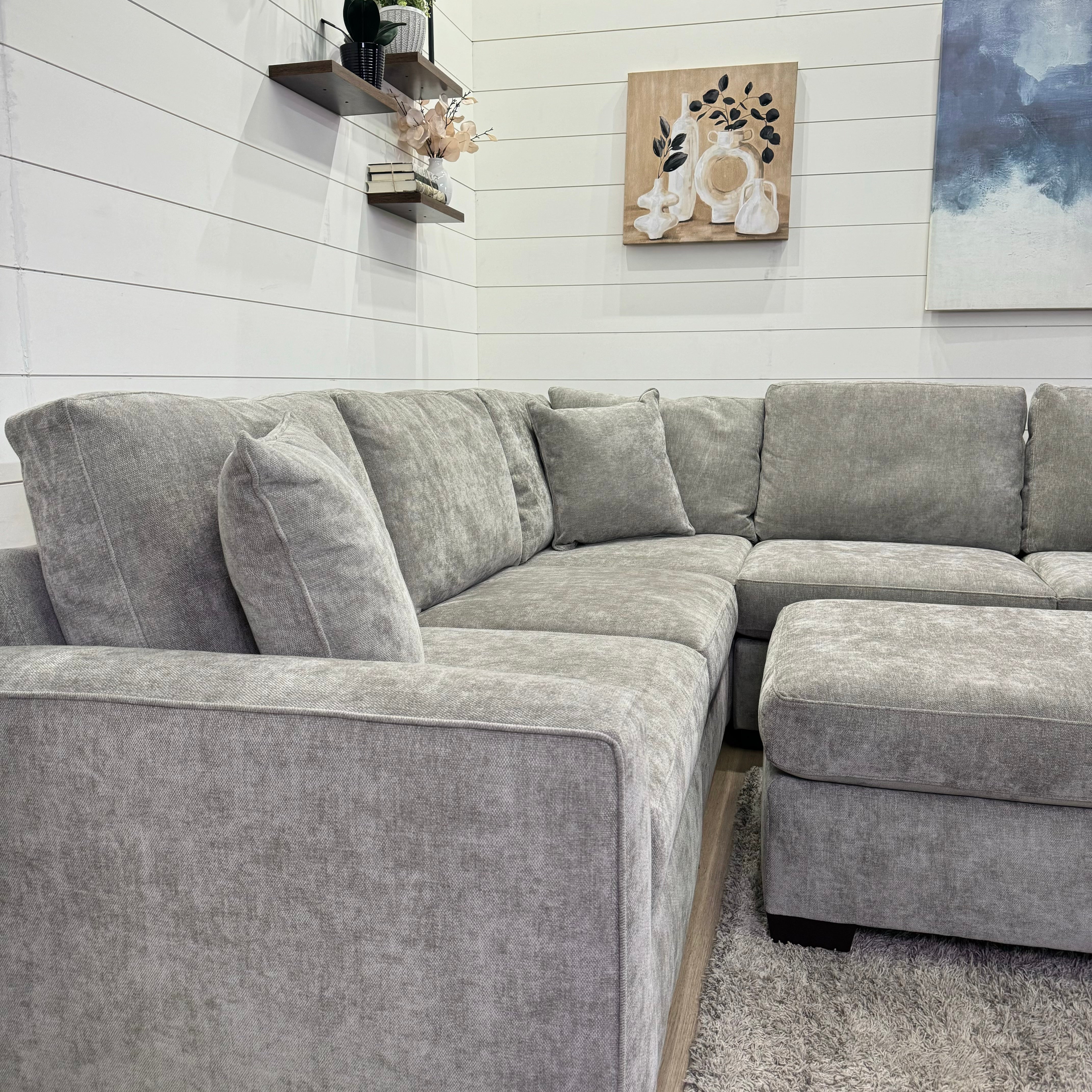 Haven Modular Ash 6 Piece Sectional Sofa