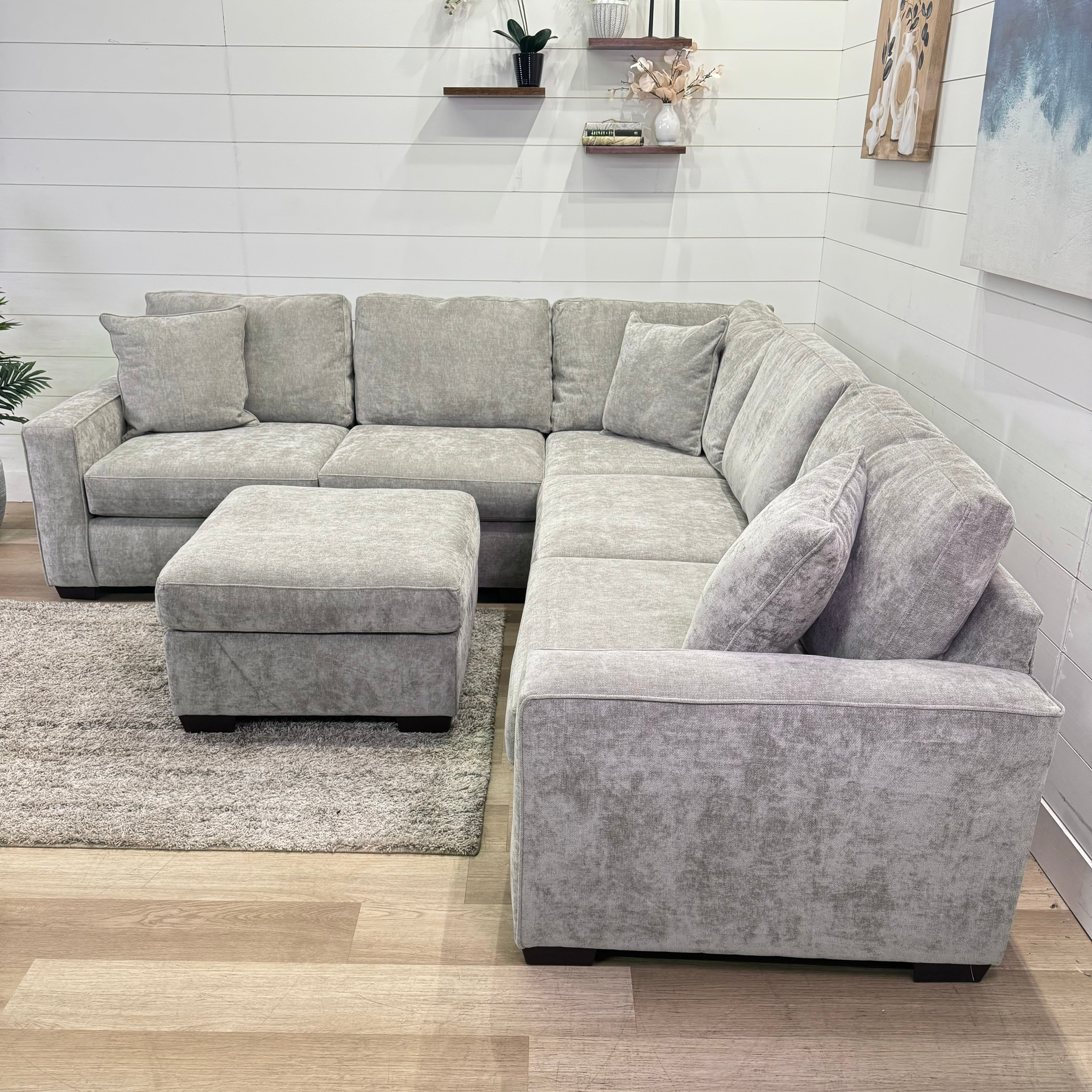 Haven Modular Ash 6 Piece Sectional Sofa