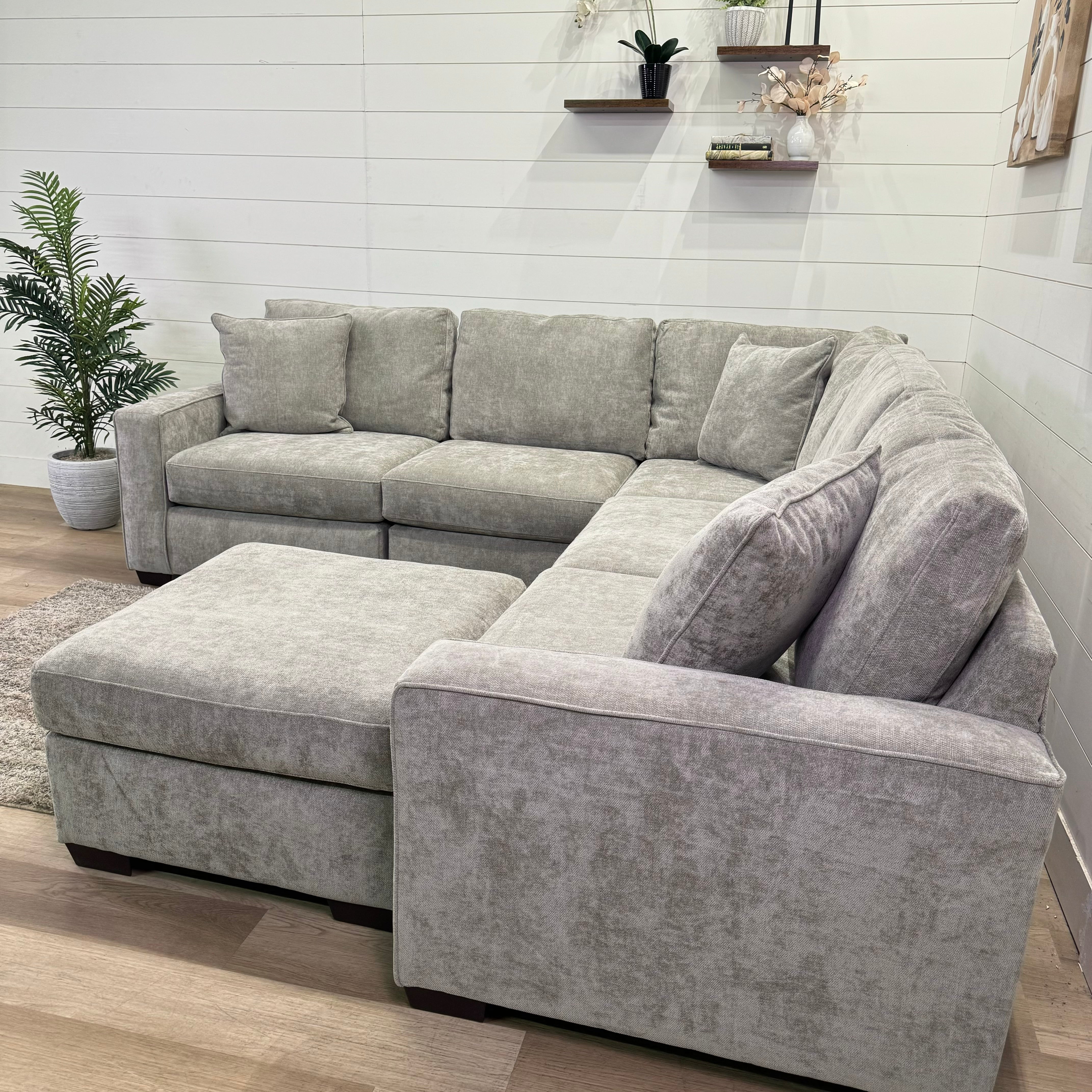 Haven Modular Ash 6 Piece Sectional Sofa