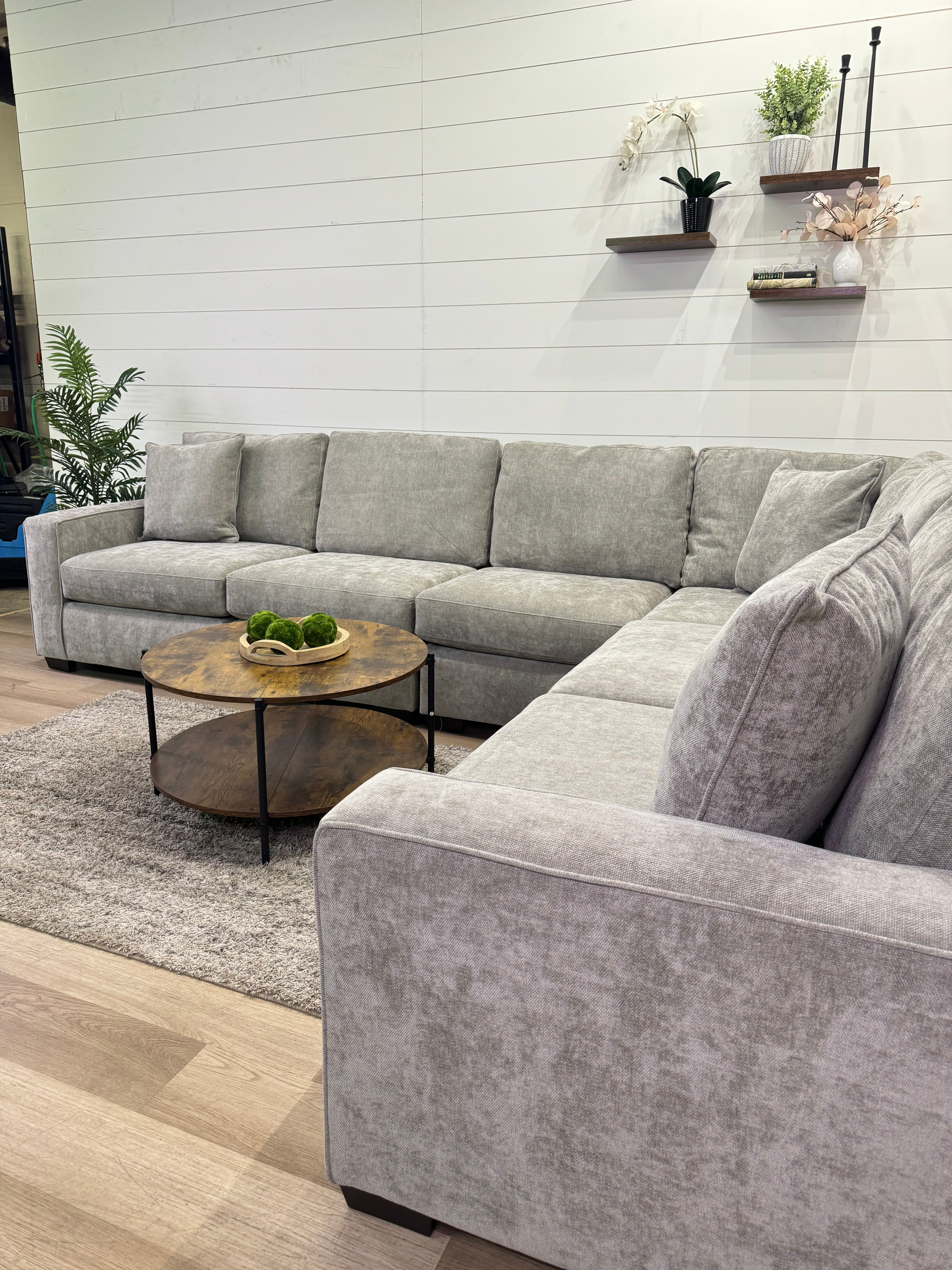 Haven Modular Ash 7 Piece Sectional Sofa