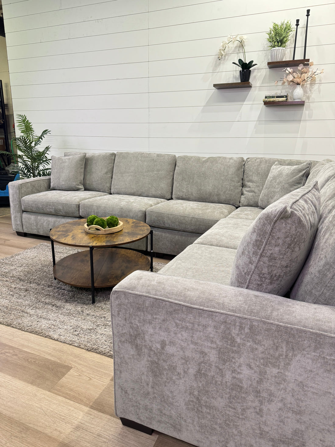 Haven Modular Ash 6 Piece Sectional Sofa