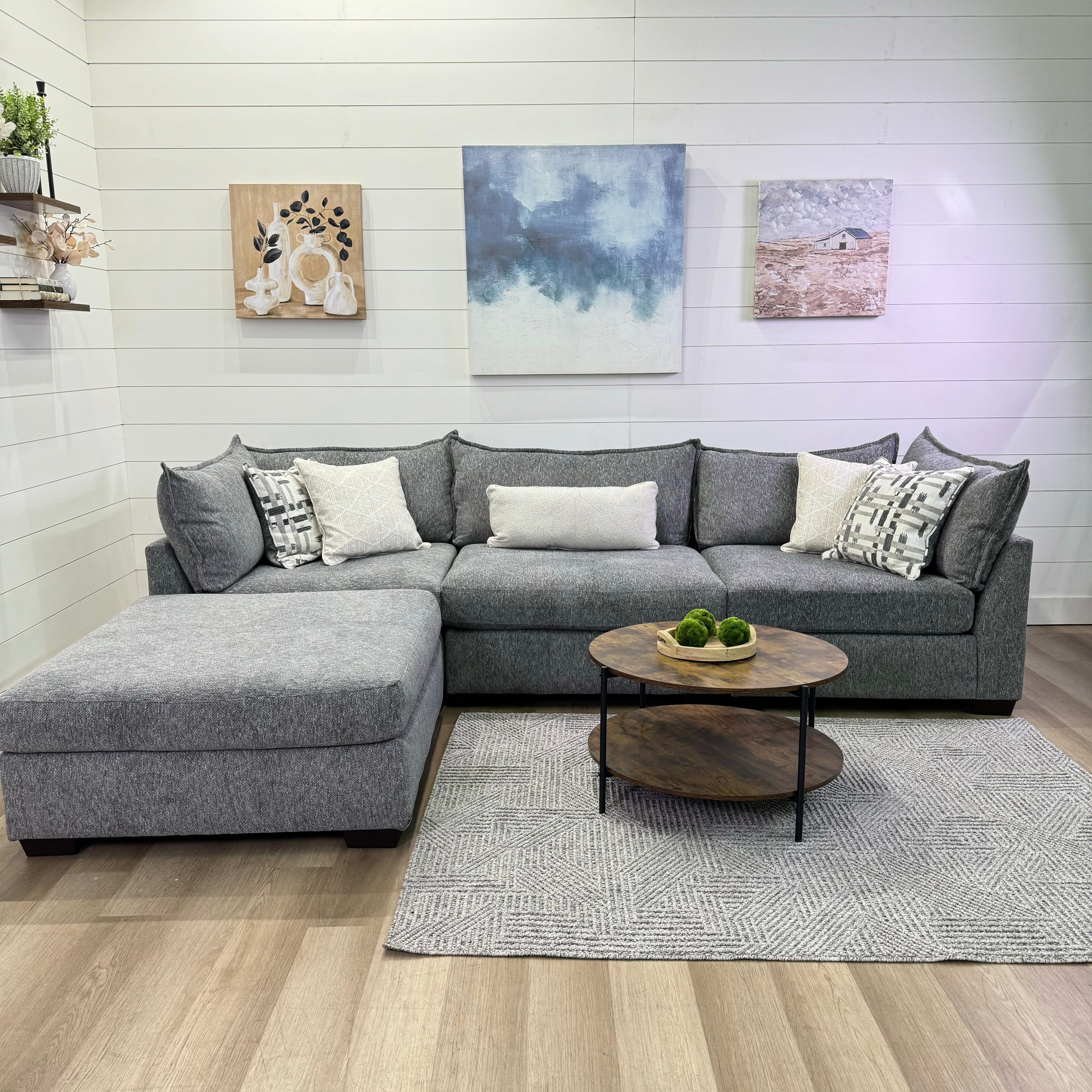 Lounge Modular 4 Piece Sectional
