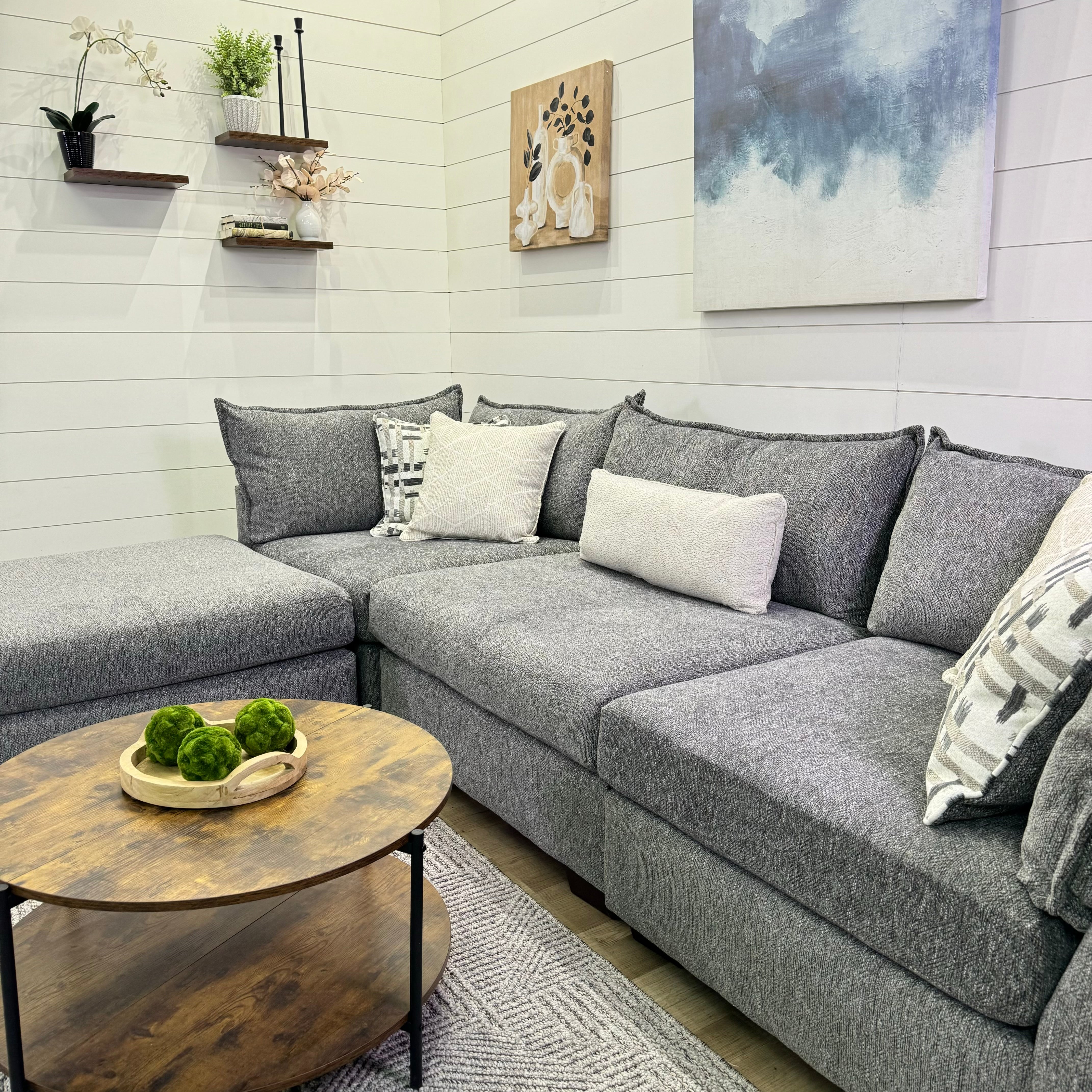 Lounge Modular 4 Piece Sectional