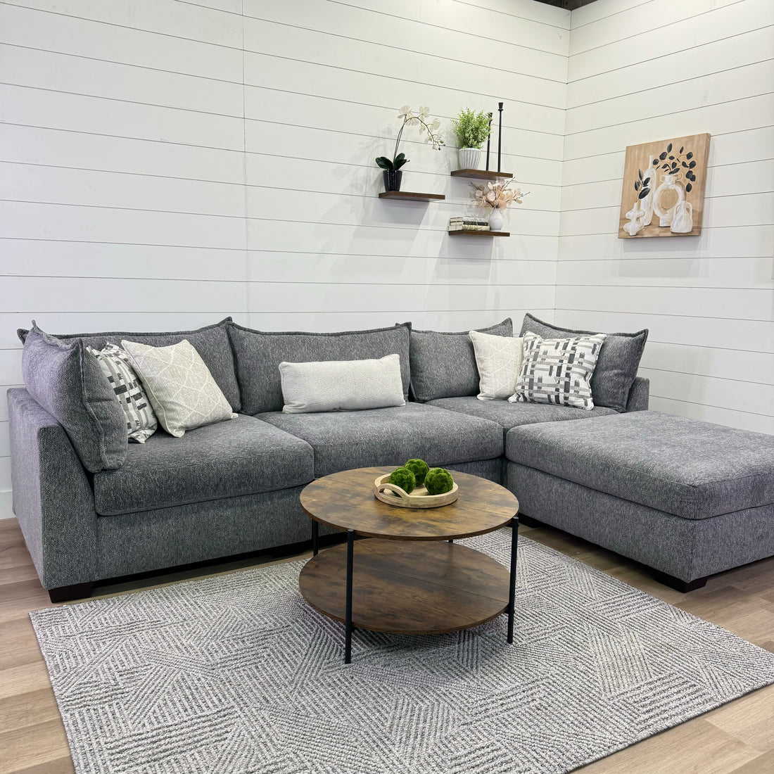 Lounge Modular 4 Piece Sectional