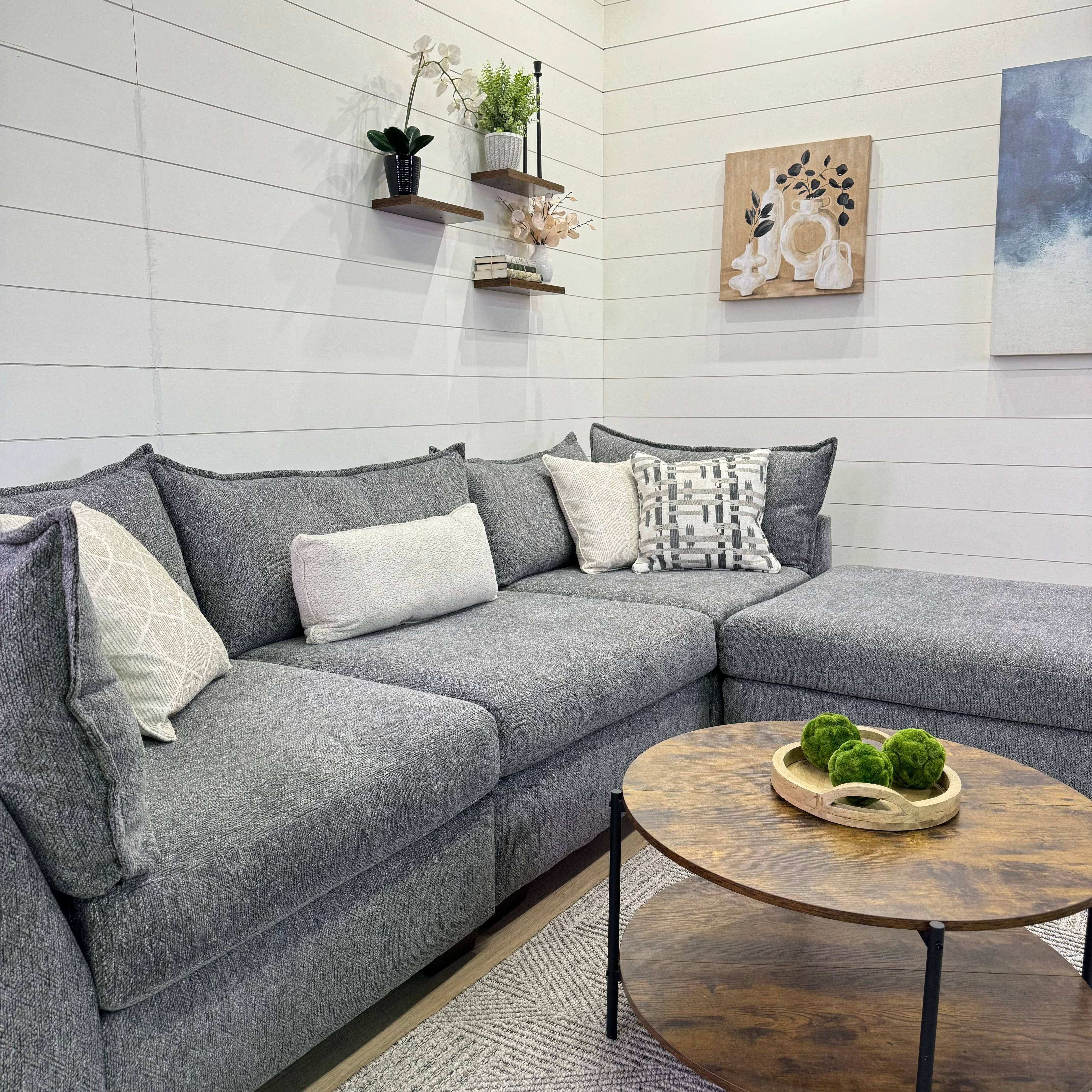 Lounge Modular 4 Piece Sectional