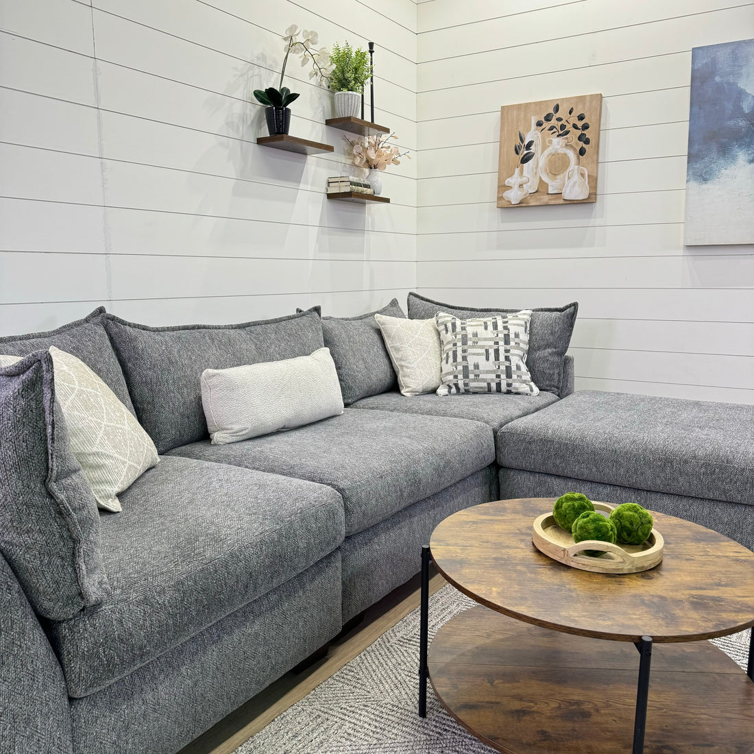 Lounge Modular 4 Piece Sectional