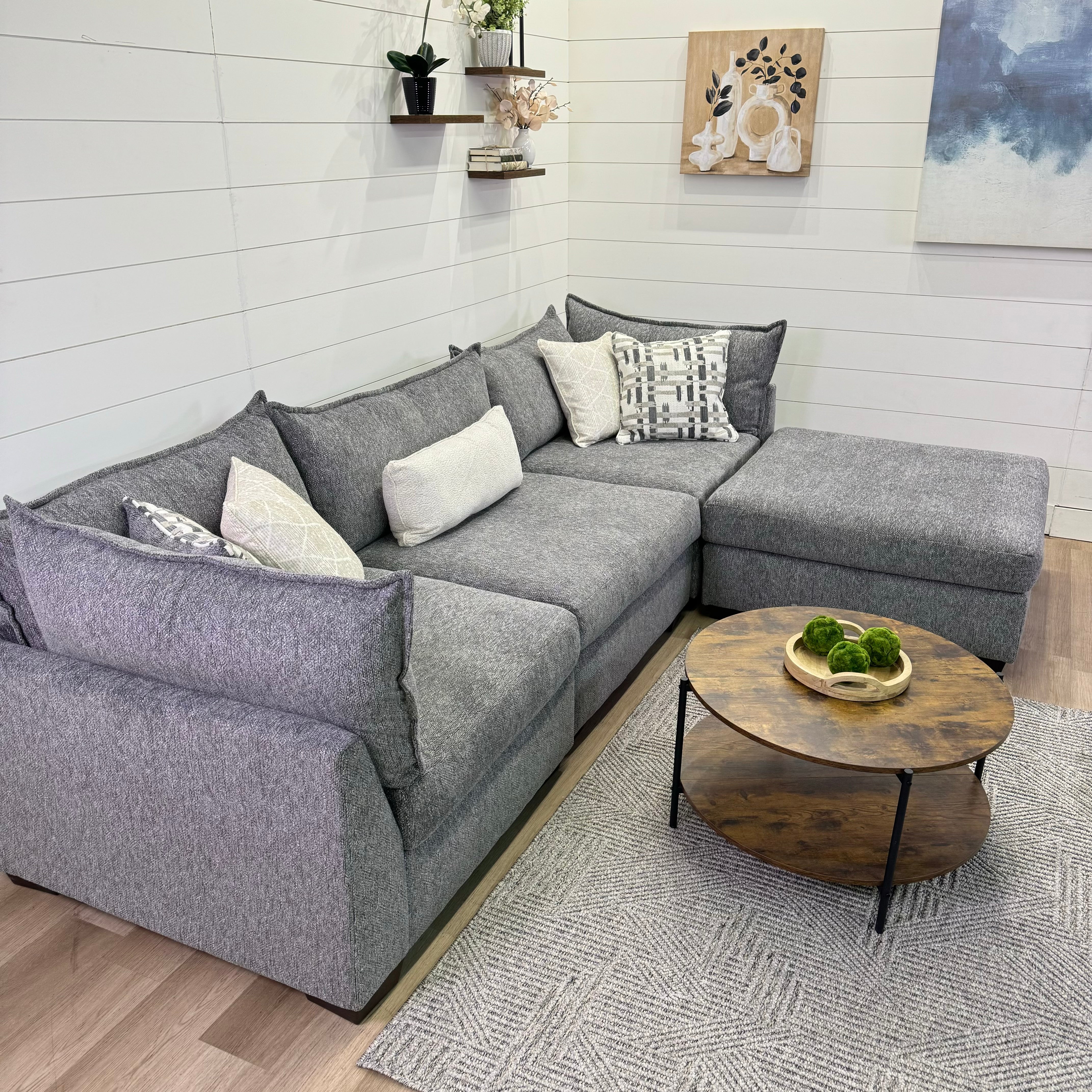 Lounge Modular 4 Piece Sectional