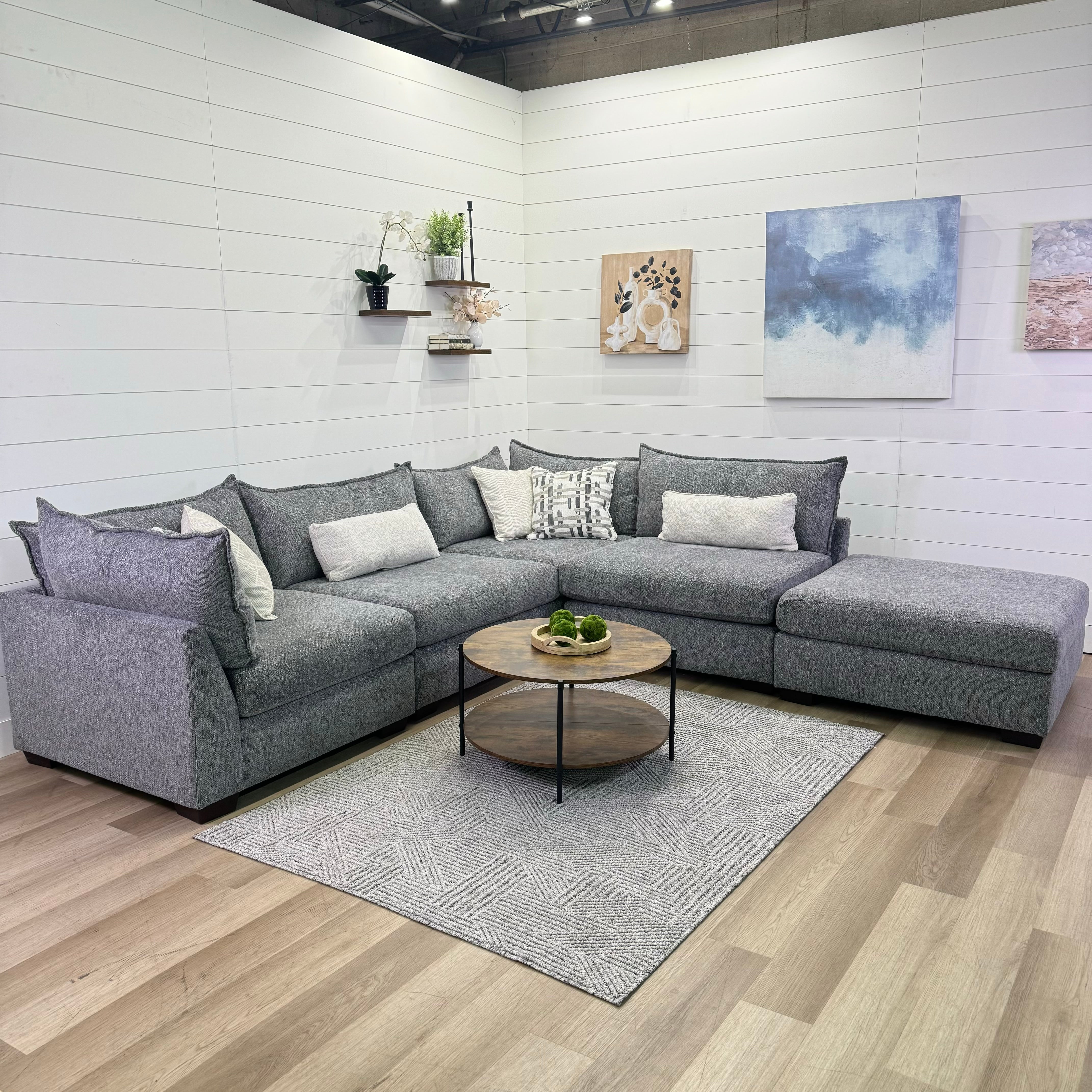 Lounge Modular 5 Piece Sectional