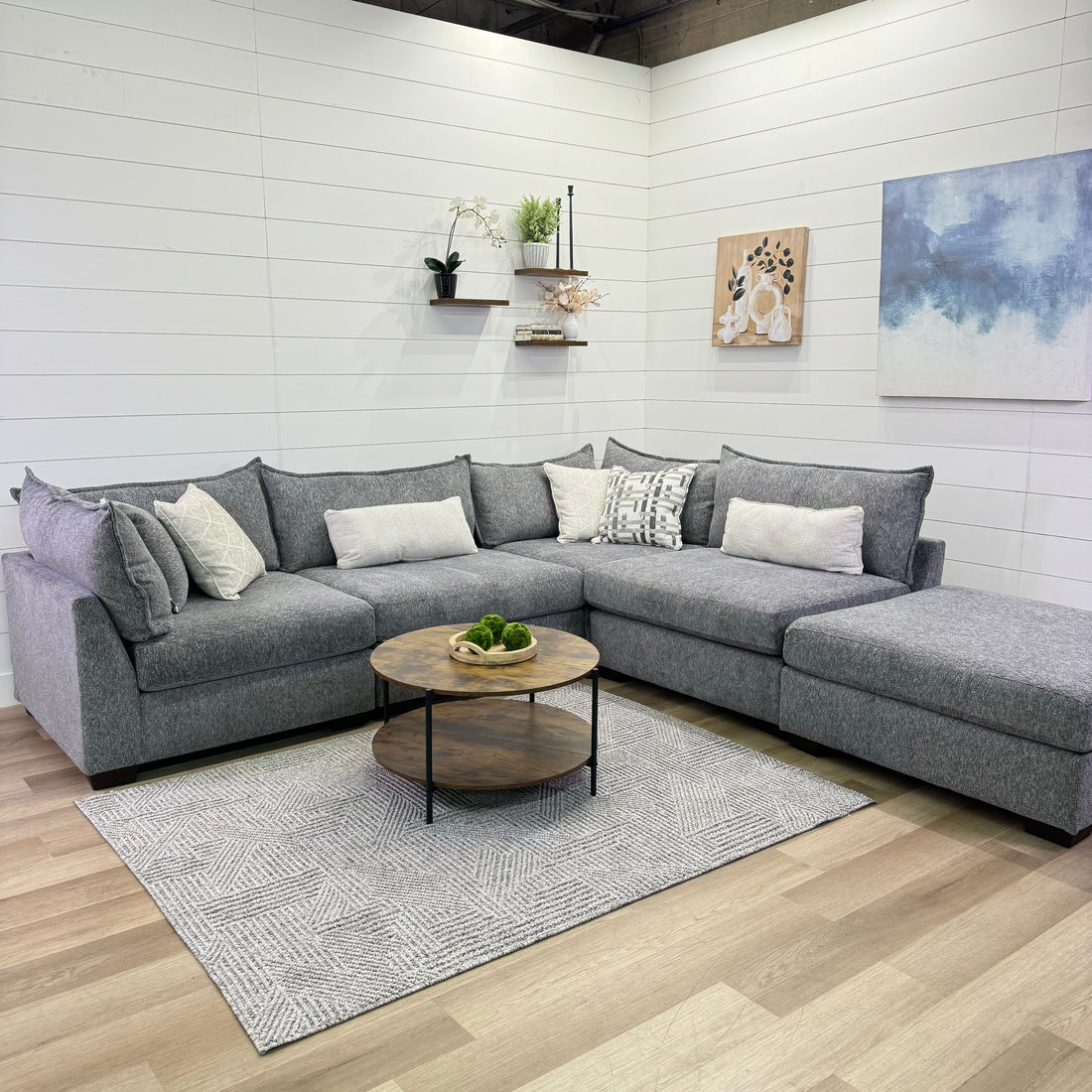 Lounge Modular 5 Piece Sectional