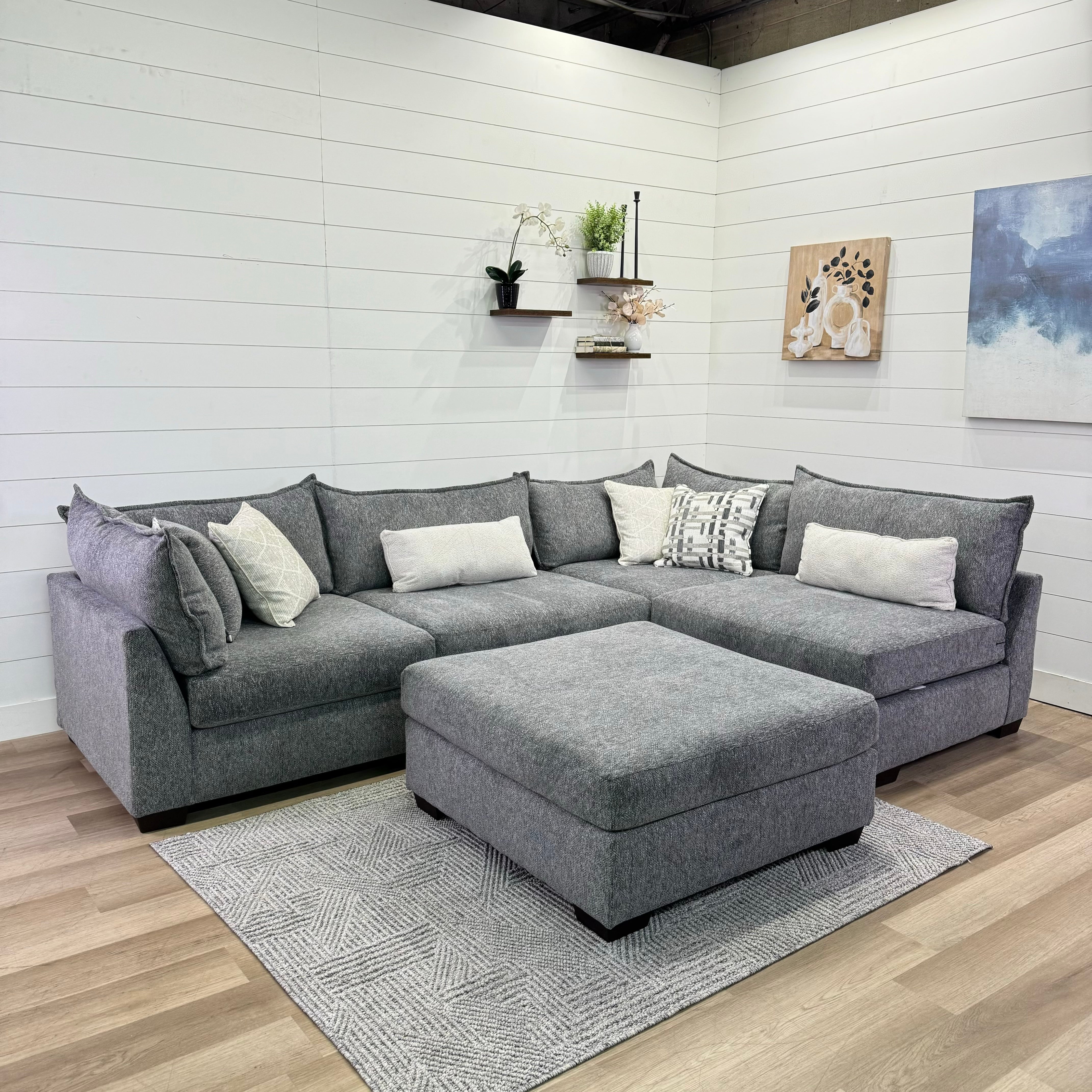 Lounge Modular 5 Piece Sectional