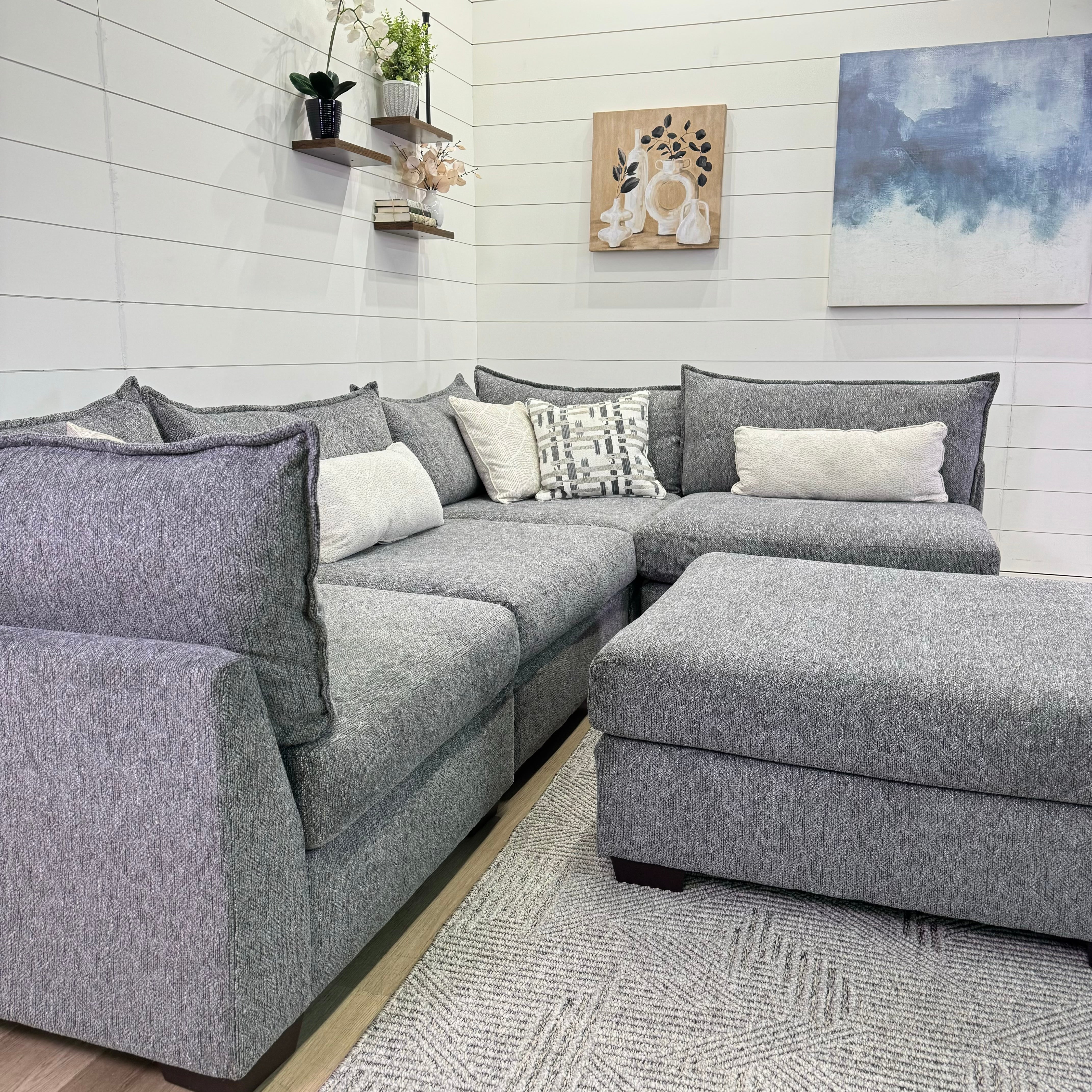 Lounge Modular 5 Piece Sectional